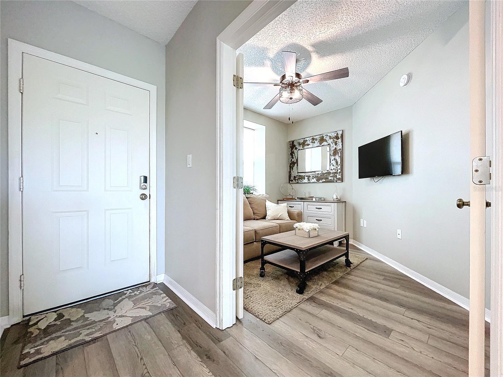 The 3rd bedroom is a great flex space that could be used for additional guest, a separate sitting room/family room or an in-home office or personal gym.