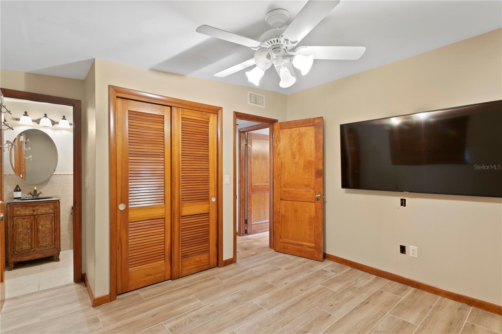 Primary bedroom with ensuite bath