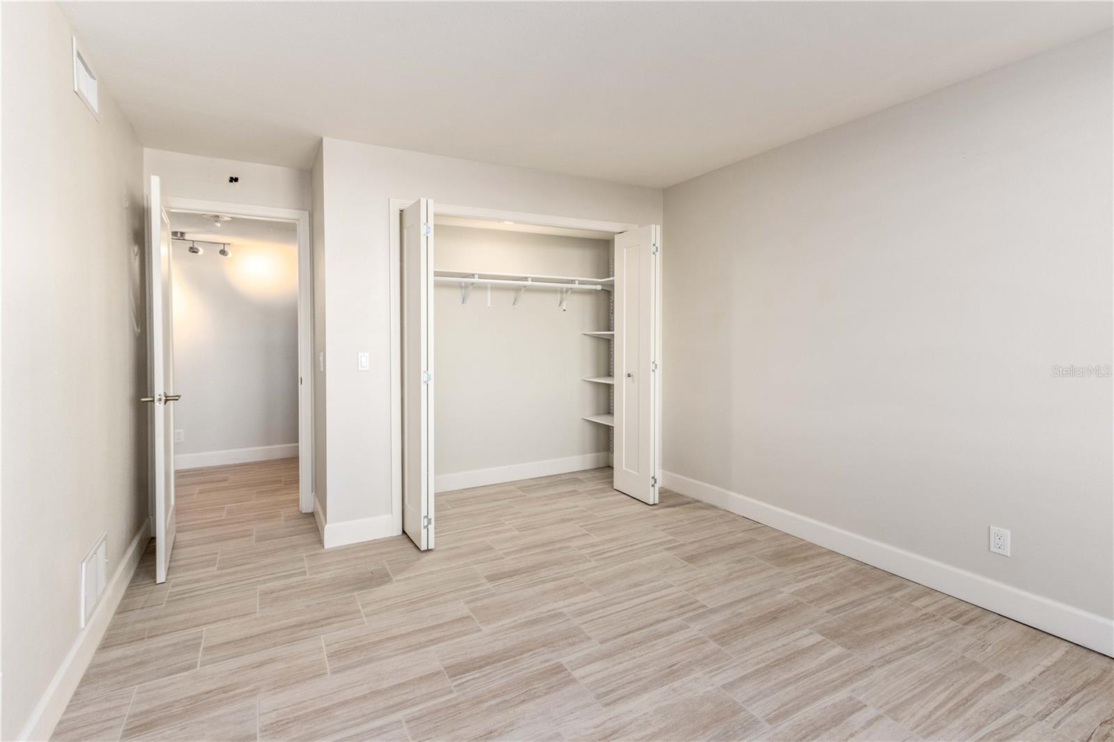 GUEST BEDROOM WITH LARGE CLOSET