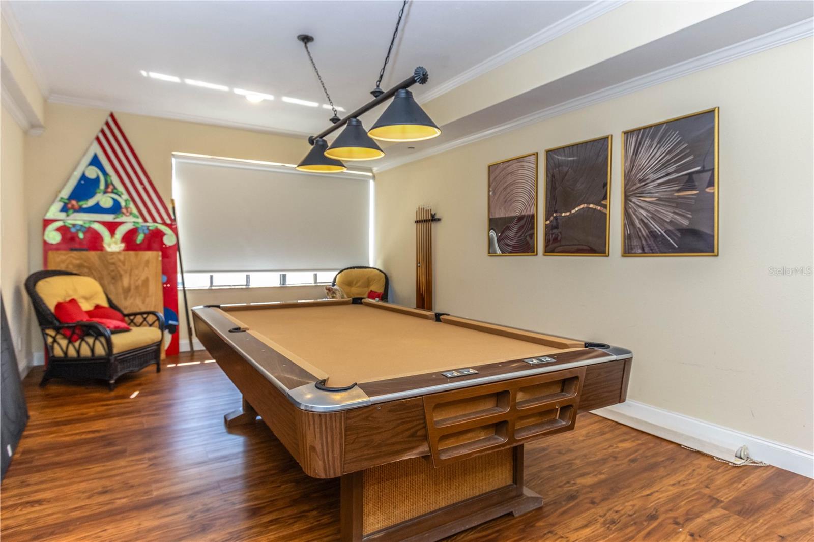 POOL TABLE IN CLUB ROOM