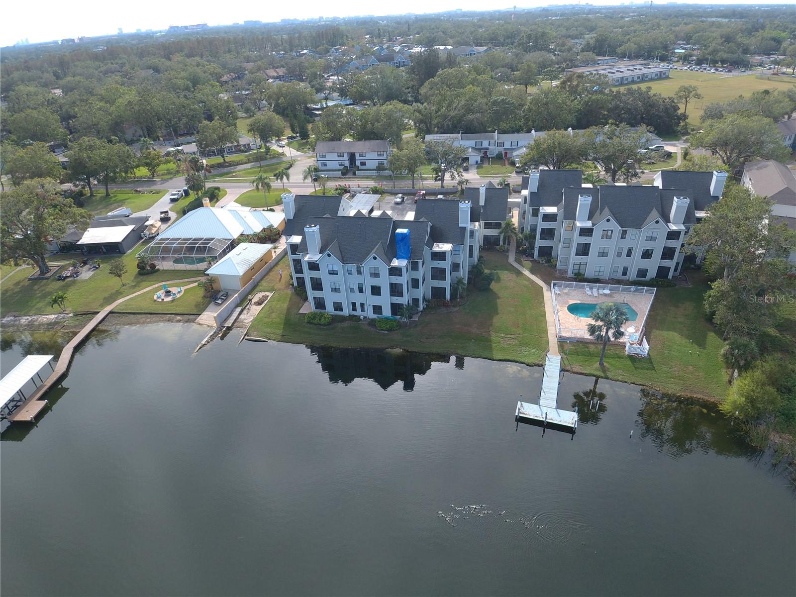 Aerial Looking South