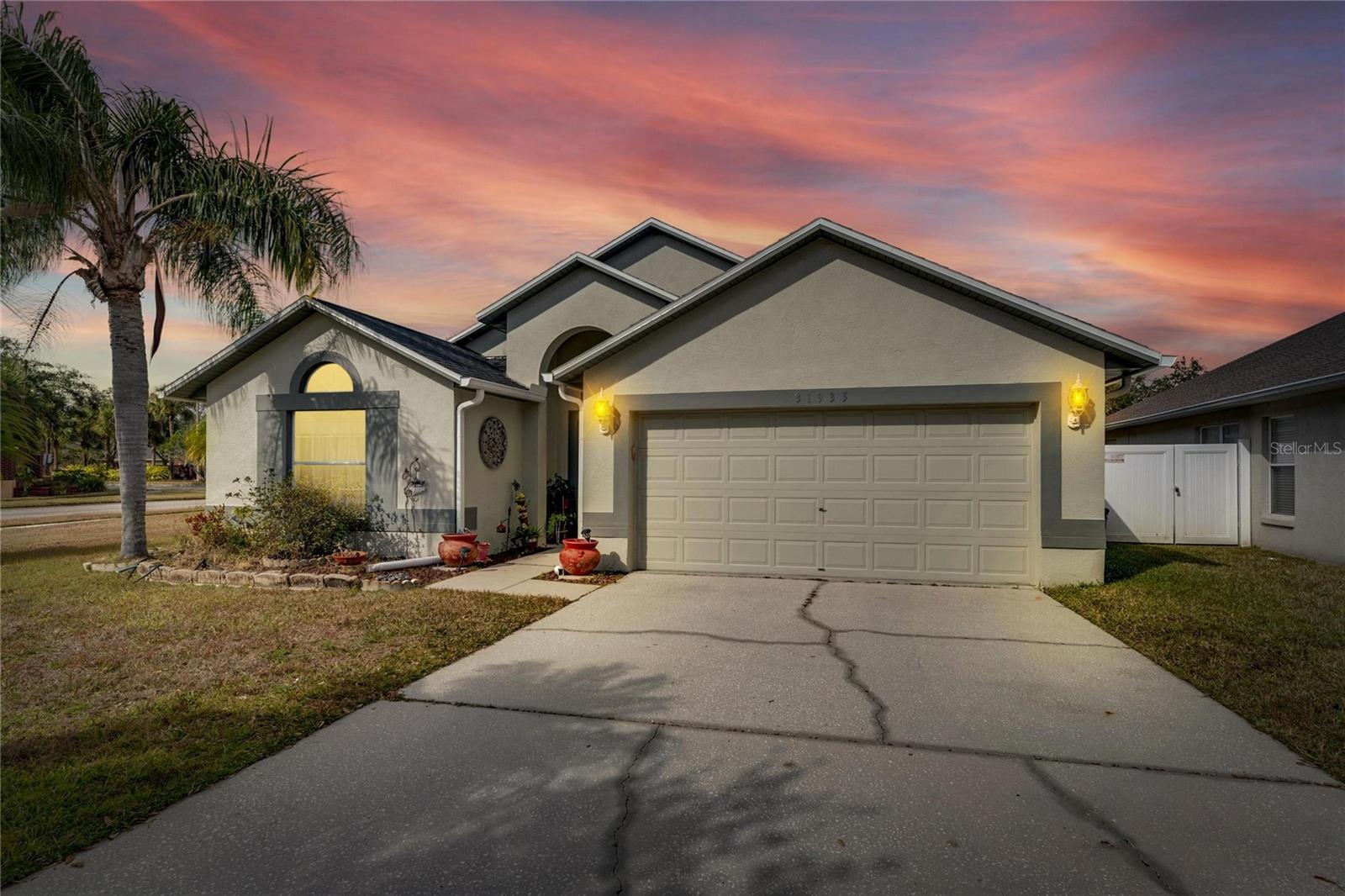 Beautiful corner lot. Fenced backyard