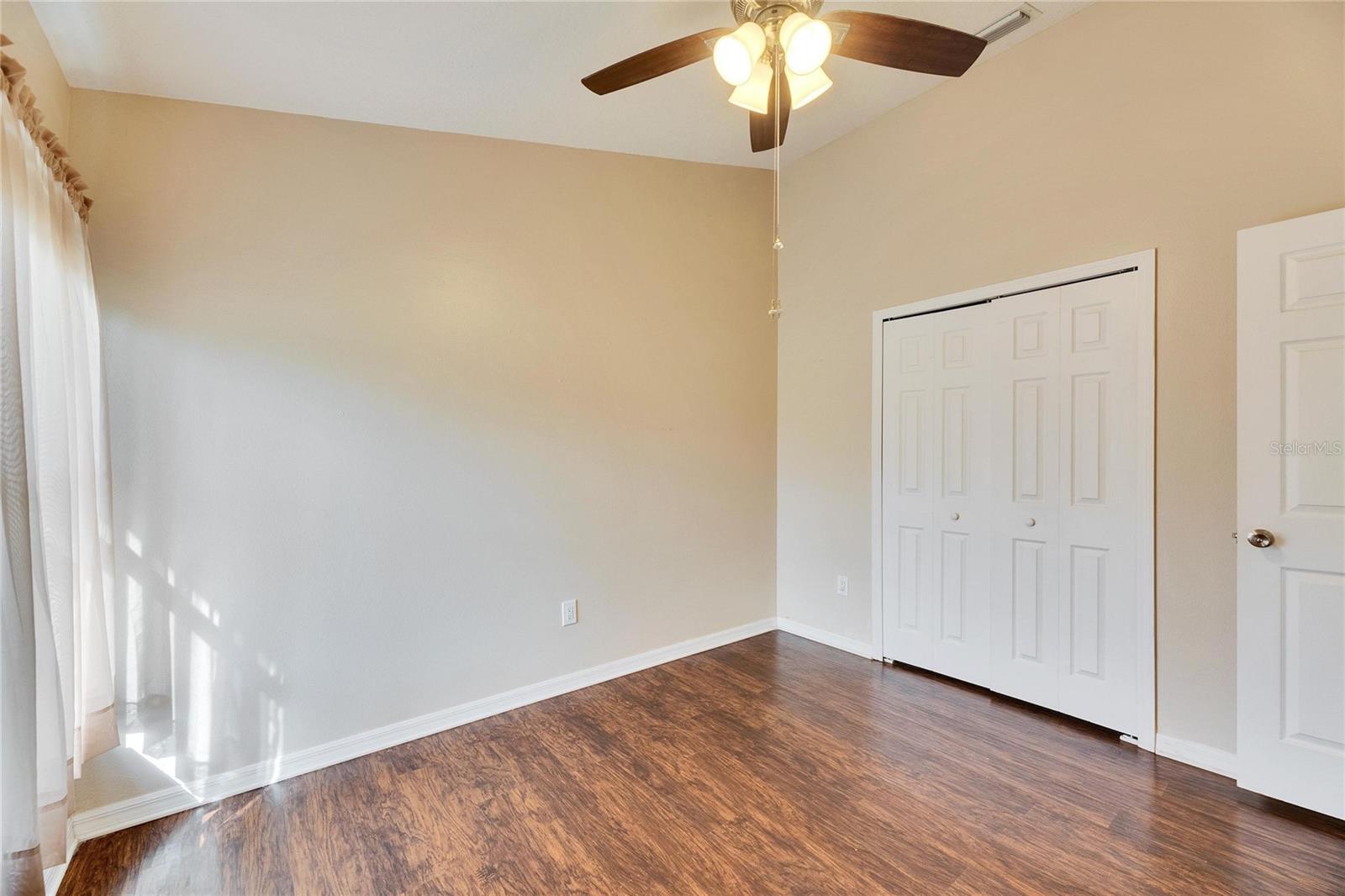 also has a large closet