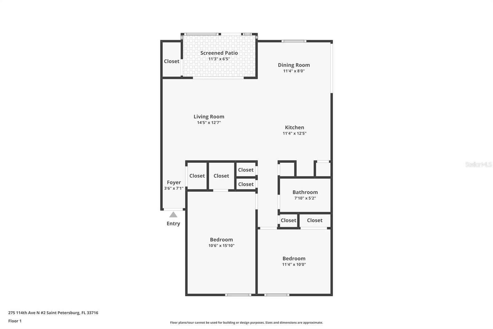 Unit #2 Floor Plan