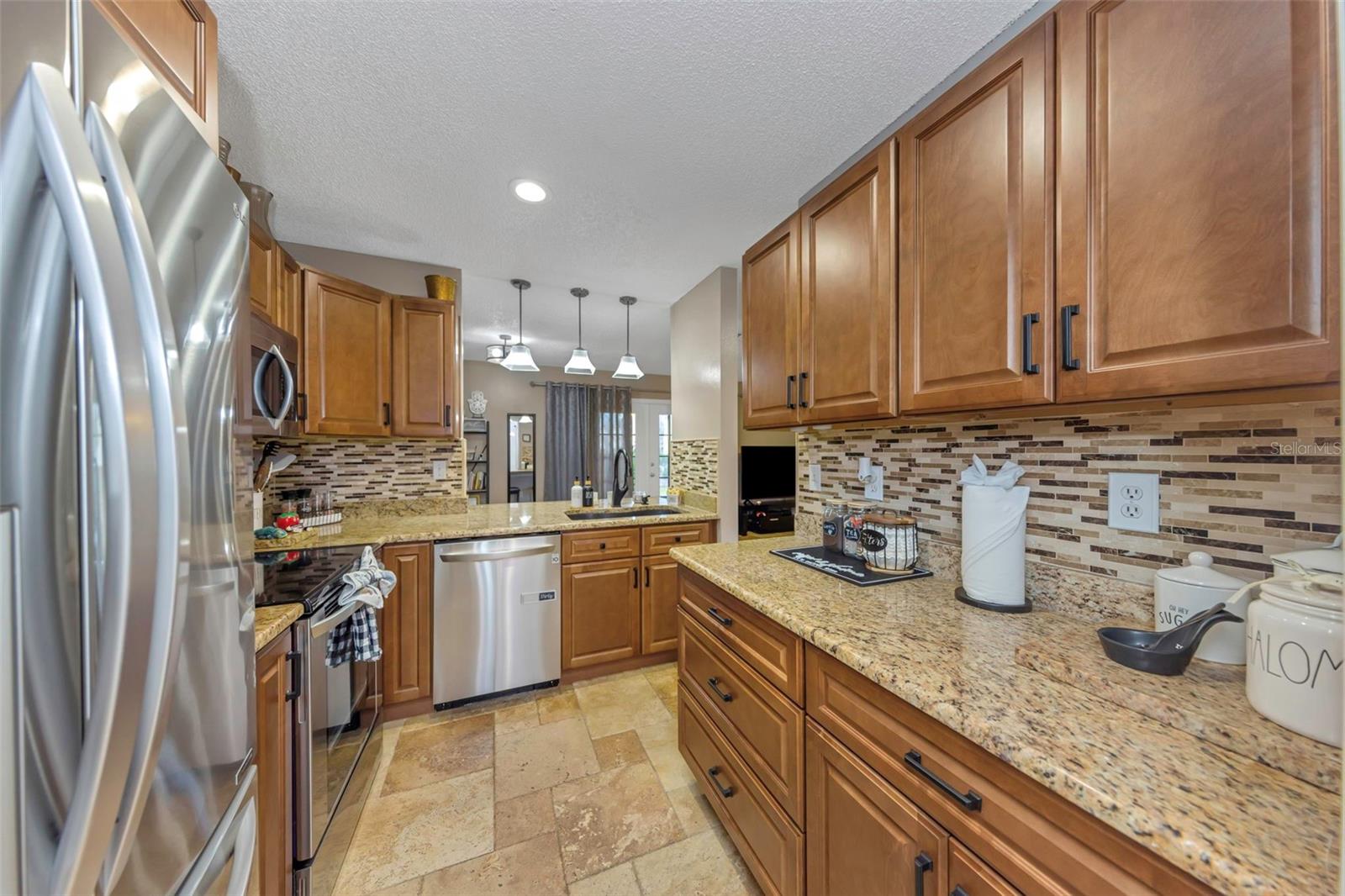 Kitchen view from Den