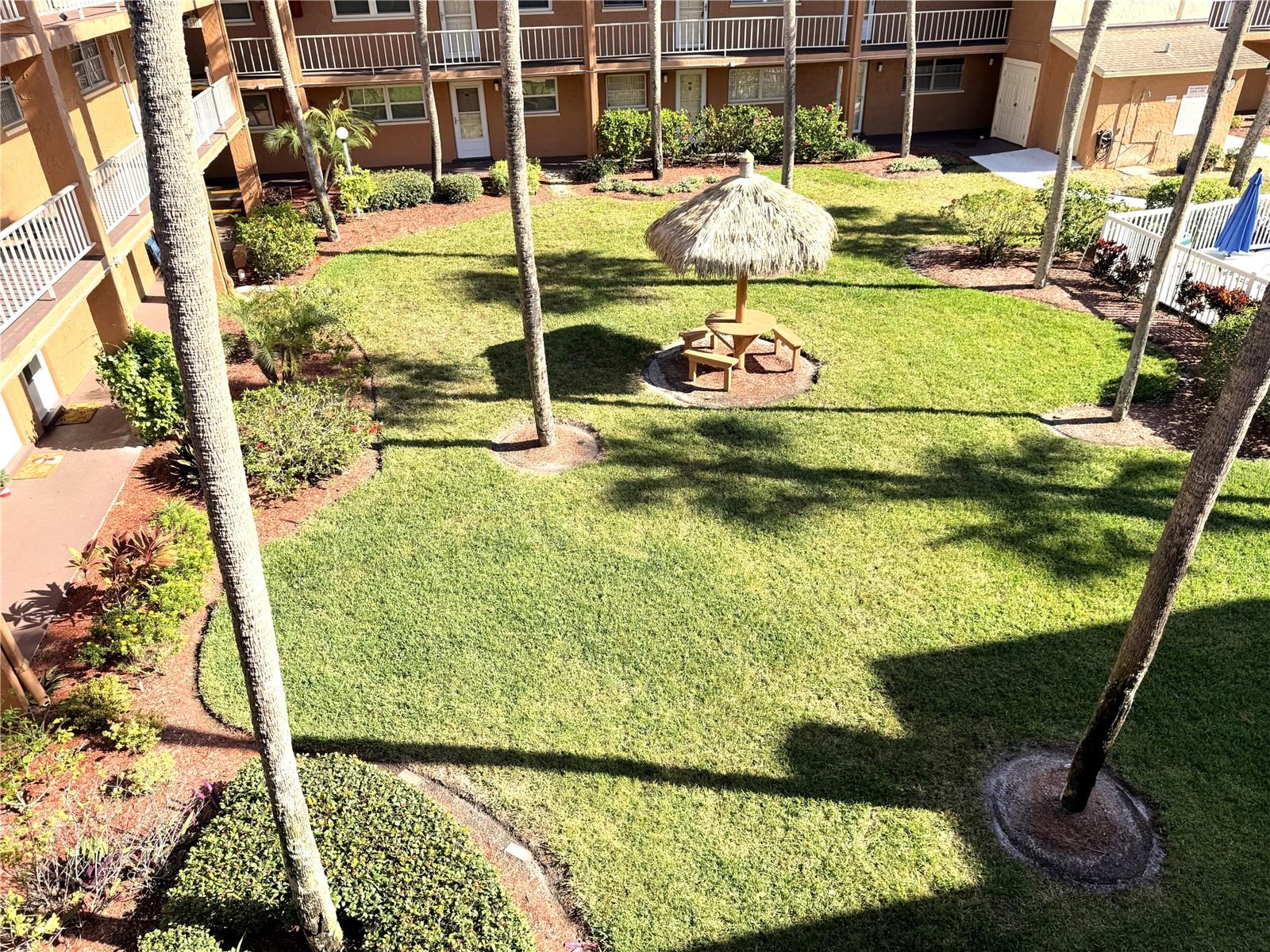 Beautifully maintained grounds