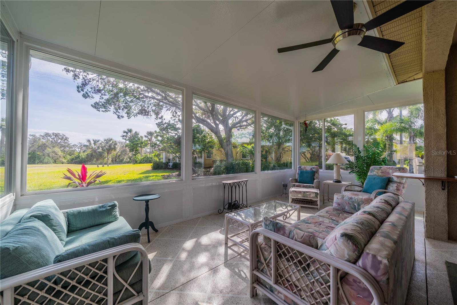 Florida room (with view of golf course)