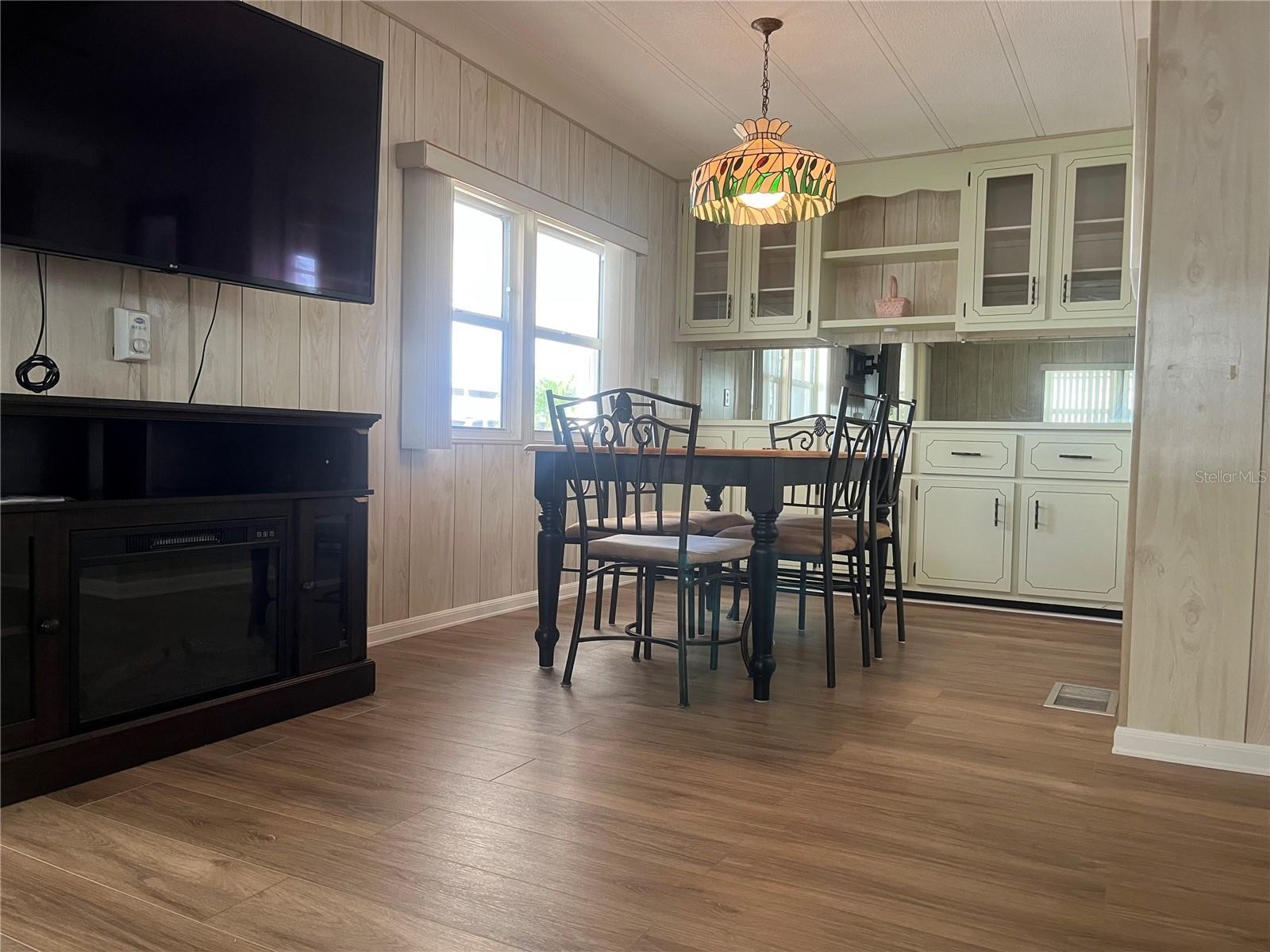 Dining Room with Built in for great storage