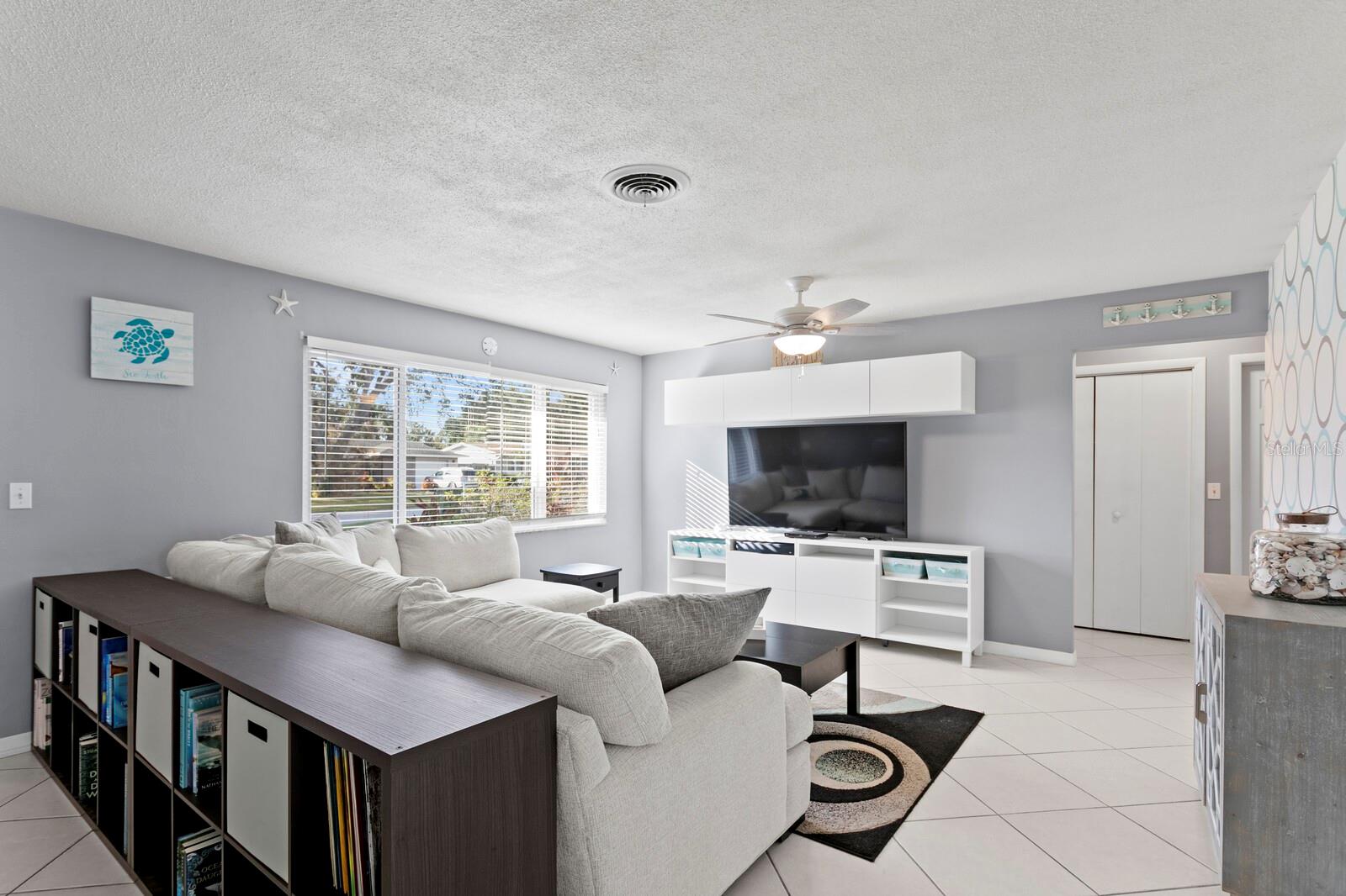 Views into the large family room