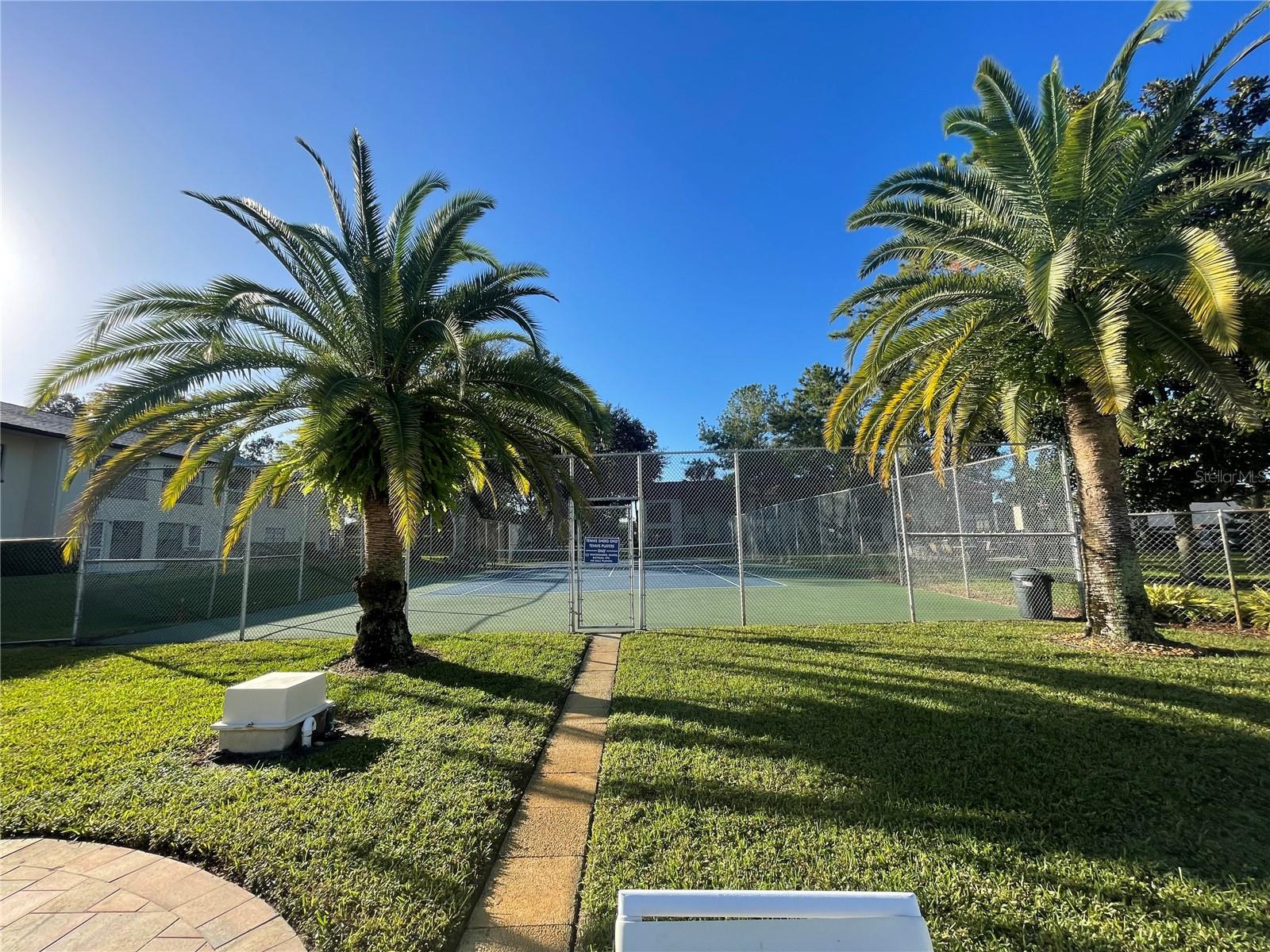 Tennis courts