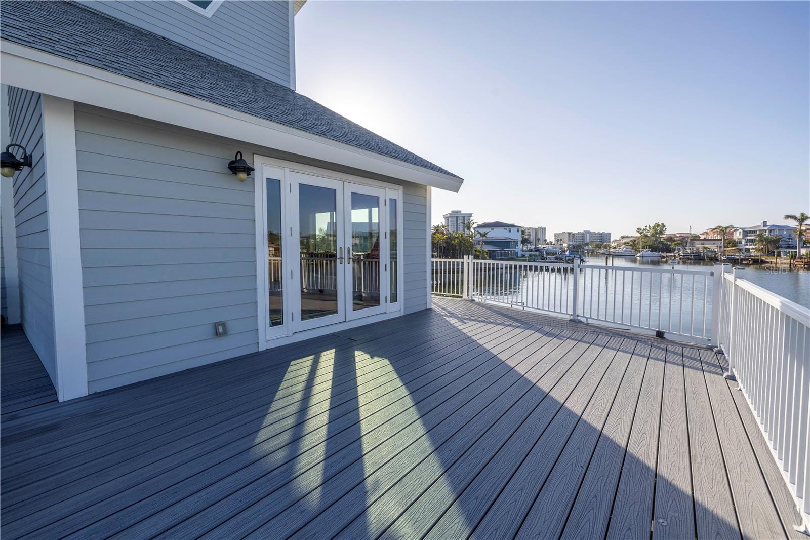 Front door/ wrap around patio