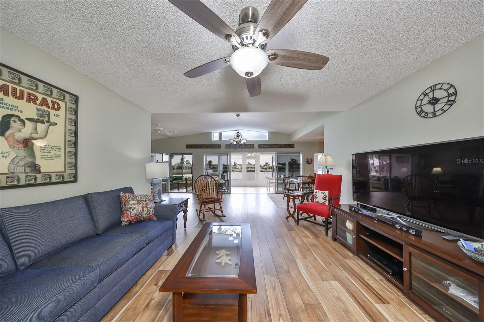 Living Room, LVT Flooring