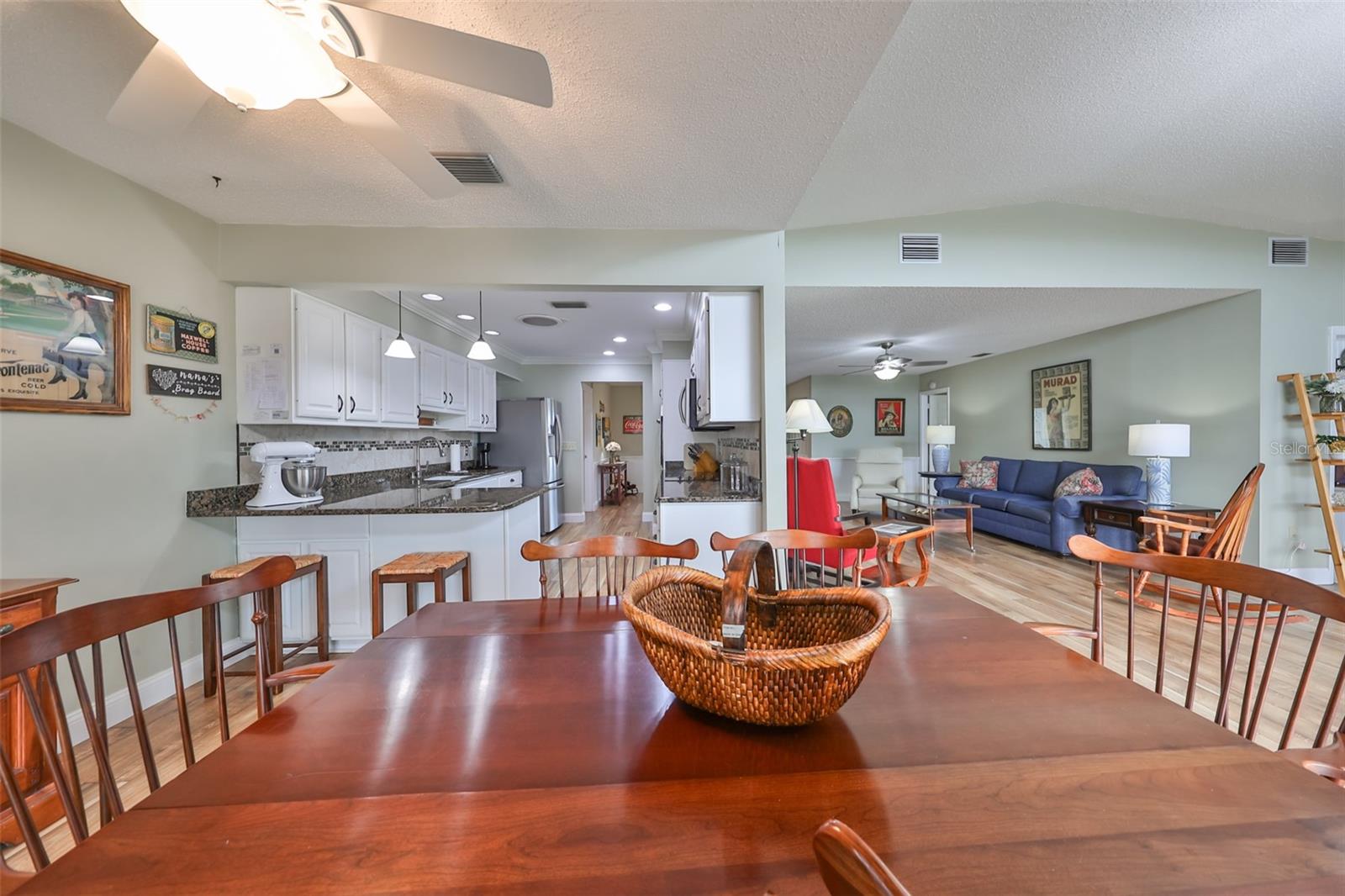 Dining Room Kitchen, LVT Flooring