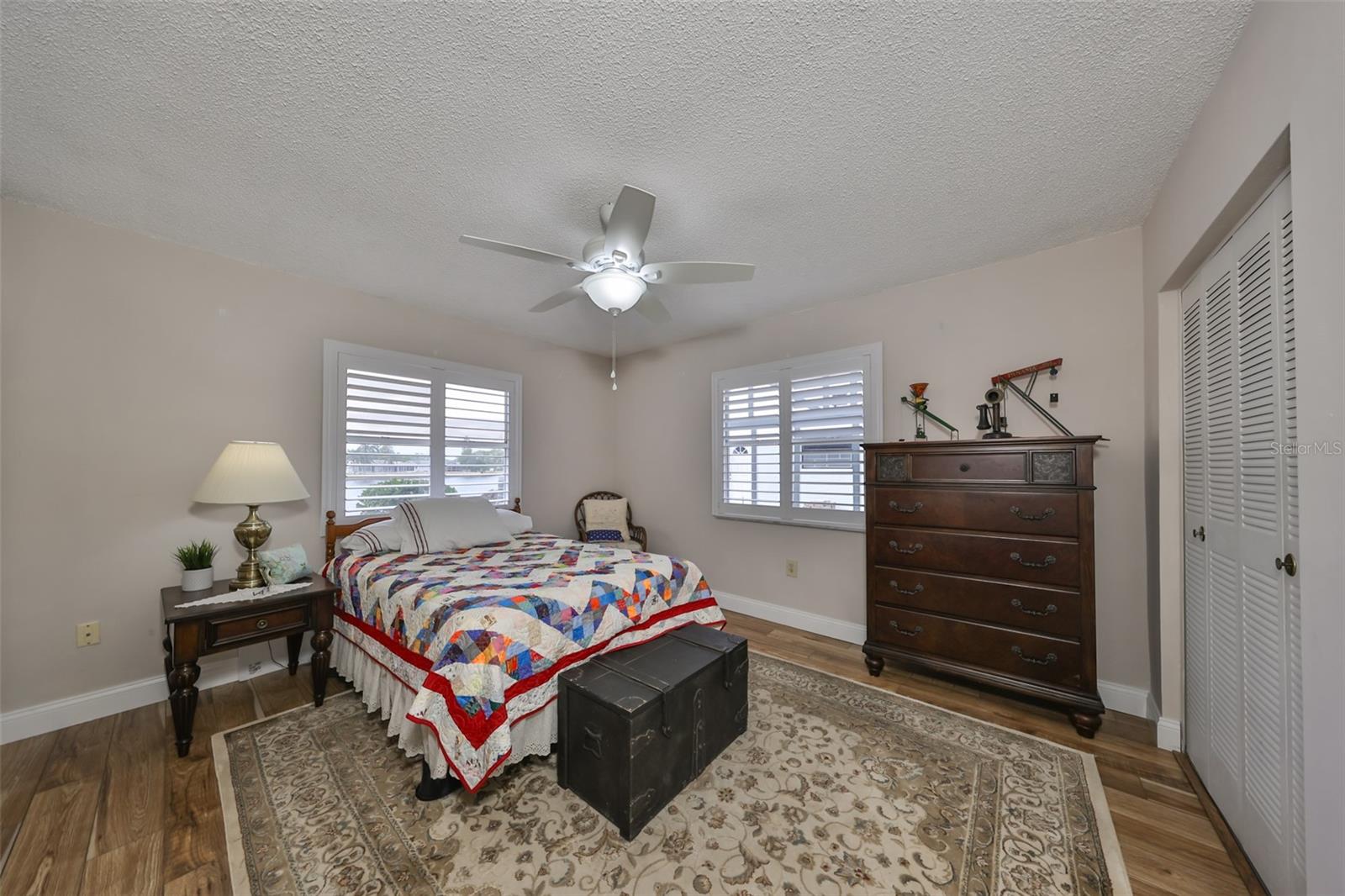 Guest Bed LVT Flooring