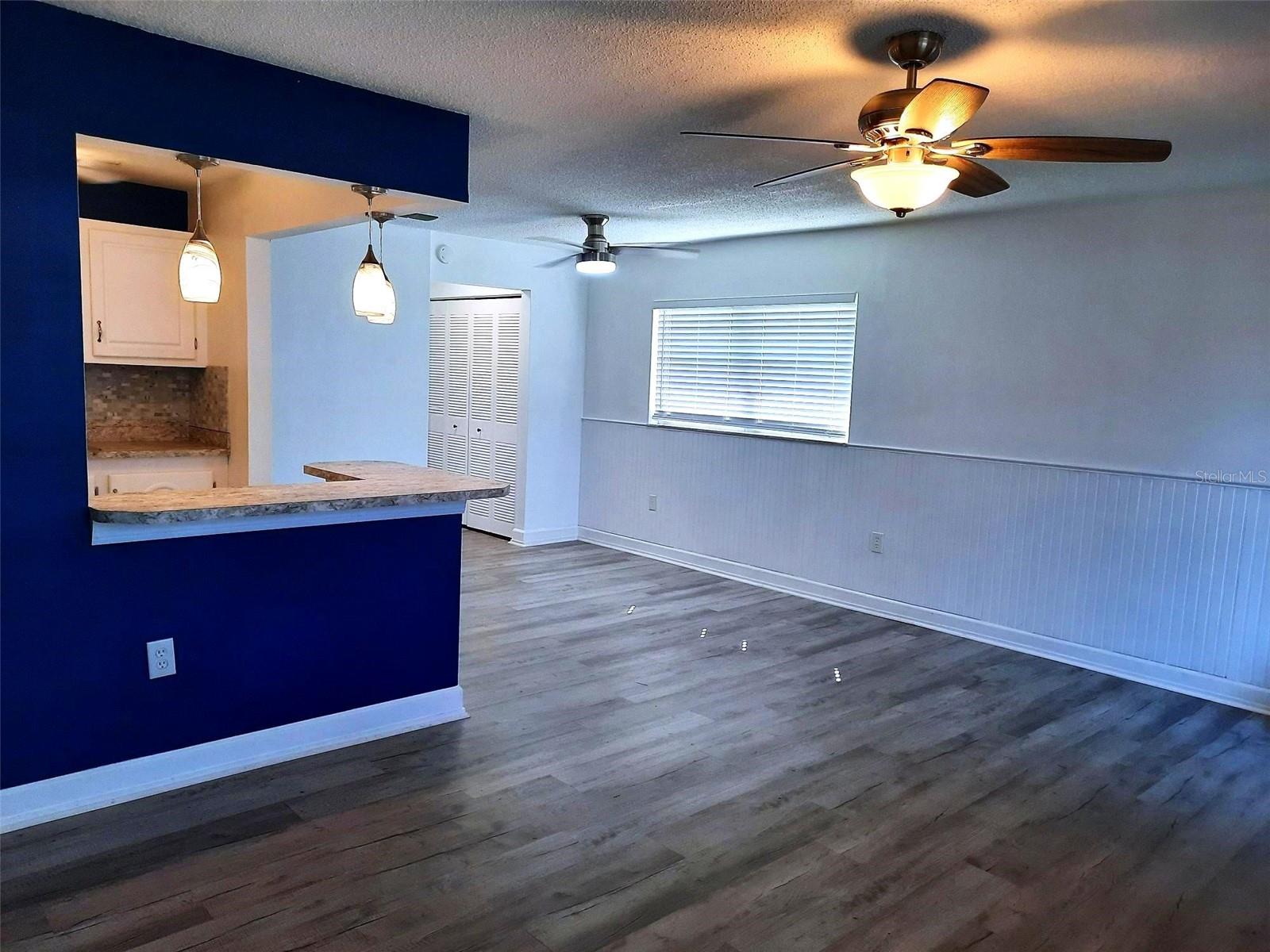 Living Room & Dining Area as it is now