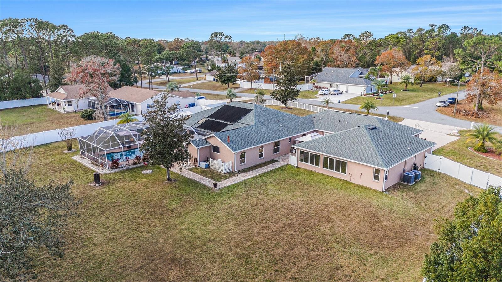 Rear of Home overview - Drone