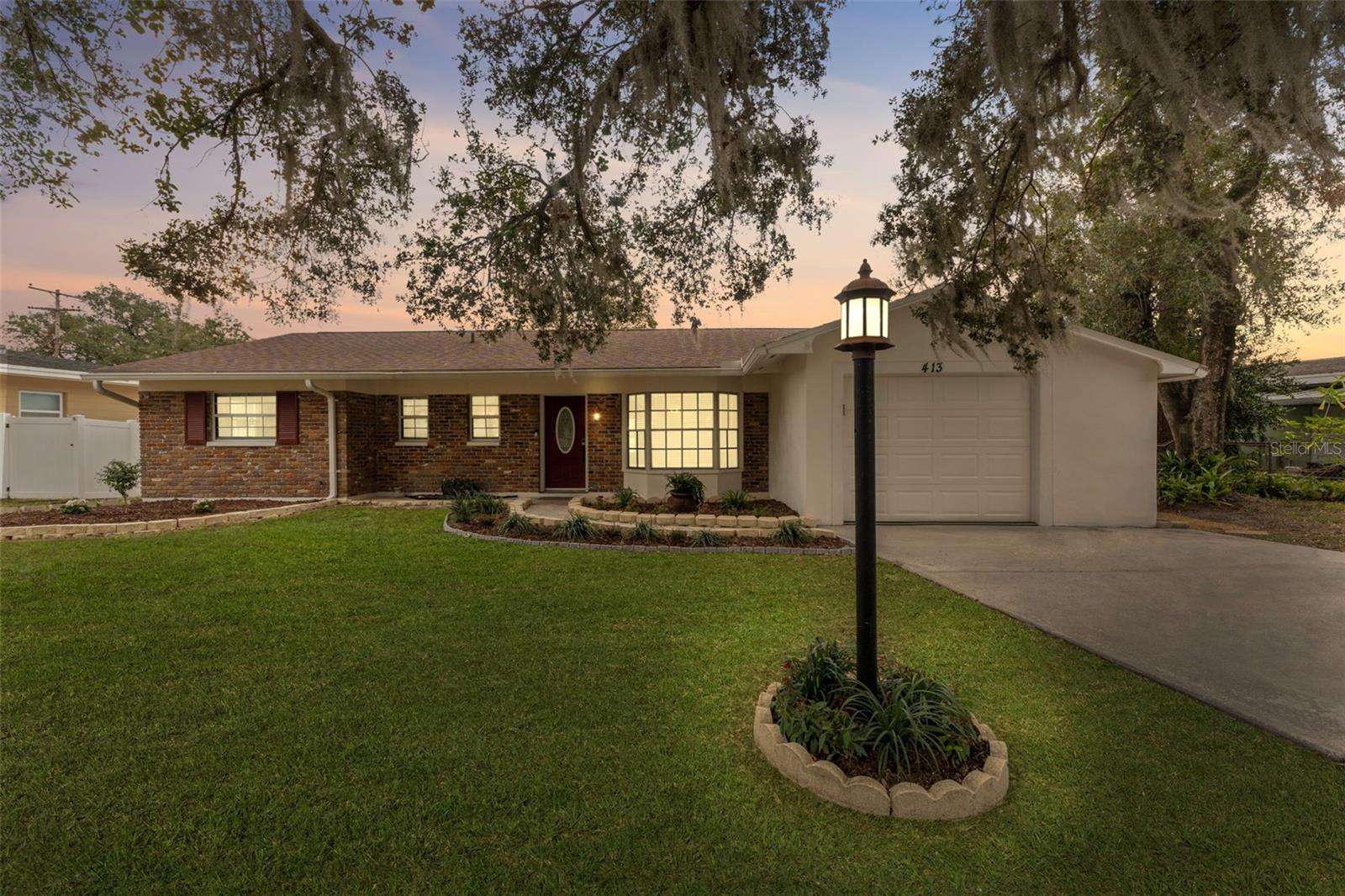 Classic Temple Terrace Ranch; freshly pressure washed and ready for new owner