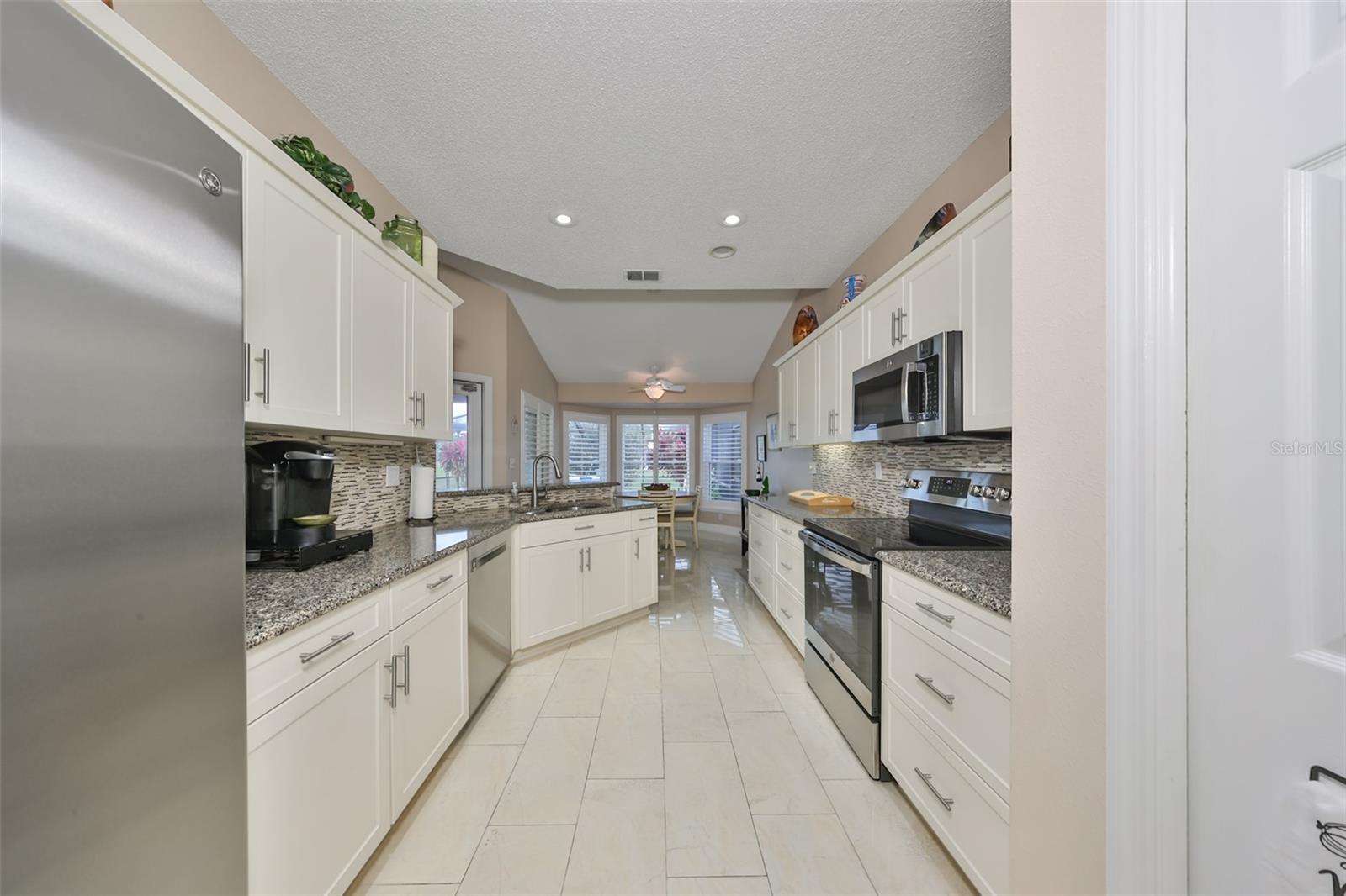 Remodeled Kitchen Porcelain Tile