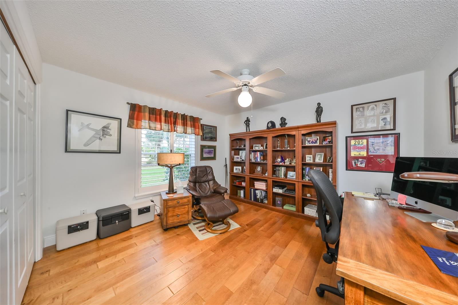 Guest Room Honed Engineered Hardwood Flooring