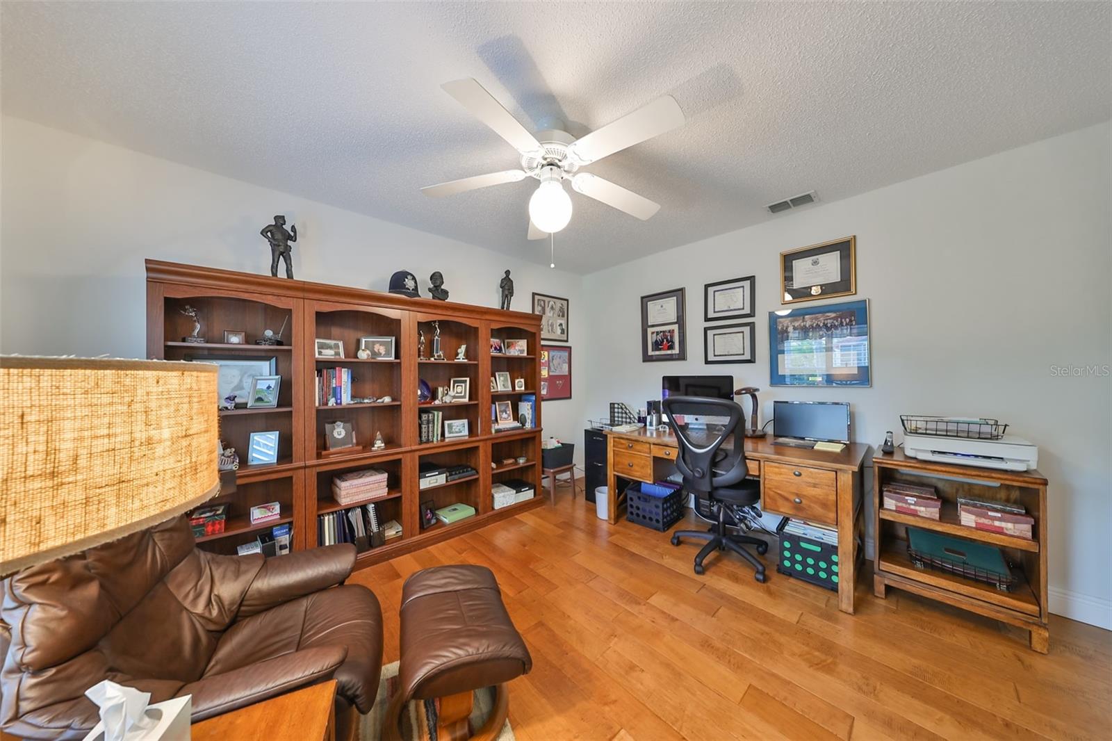 Guest Room Honed Engineered Hardwood Flooring