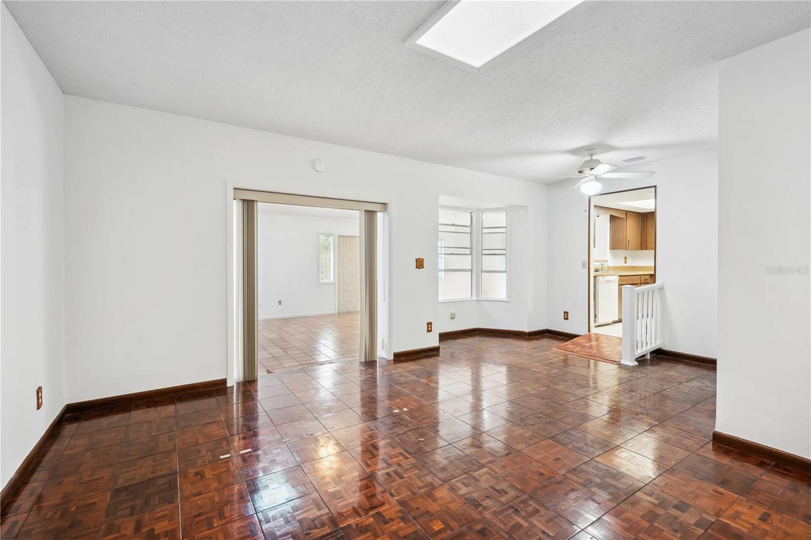 Living room from the front door