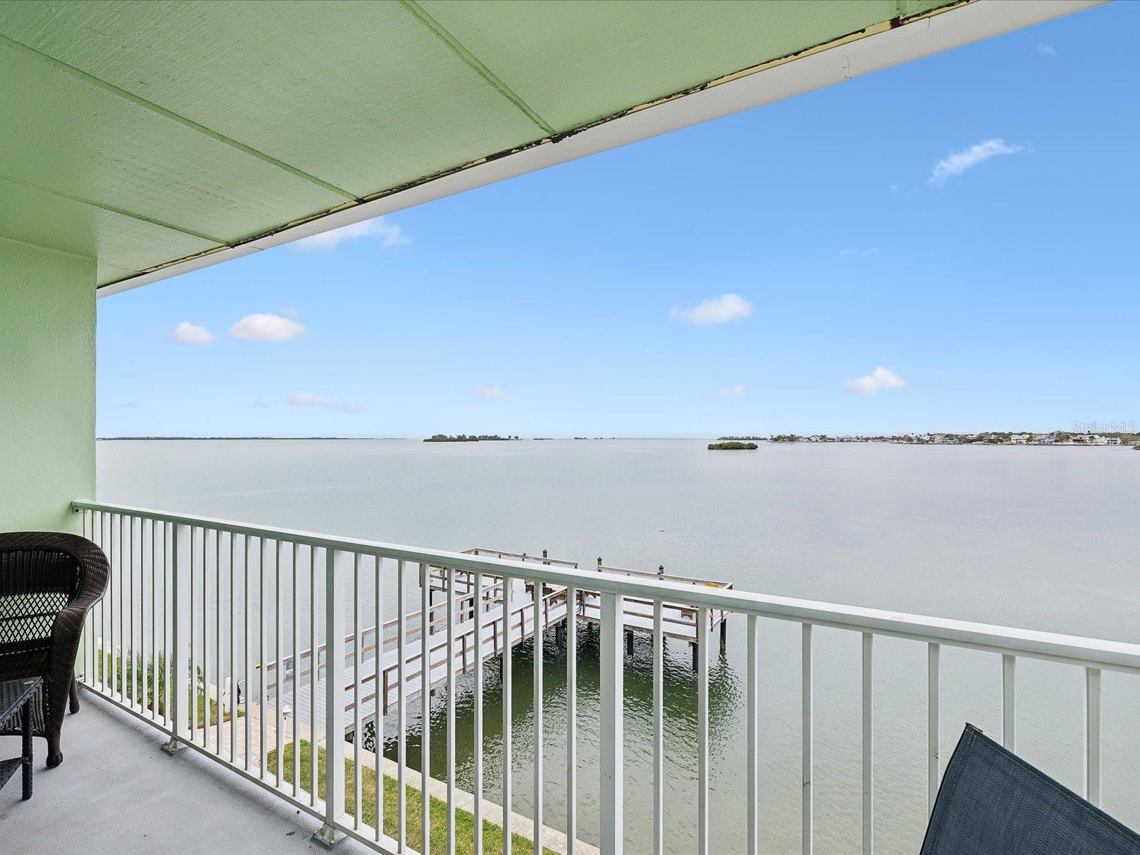 Panoramic Views of the Water & Fishing Pier