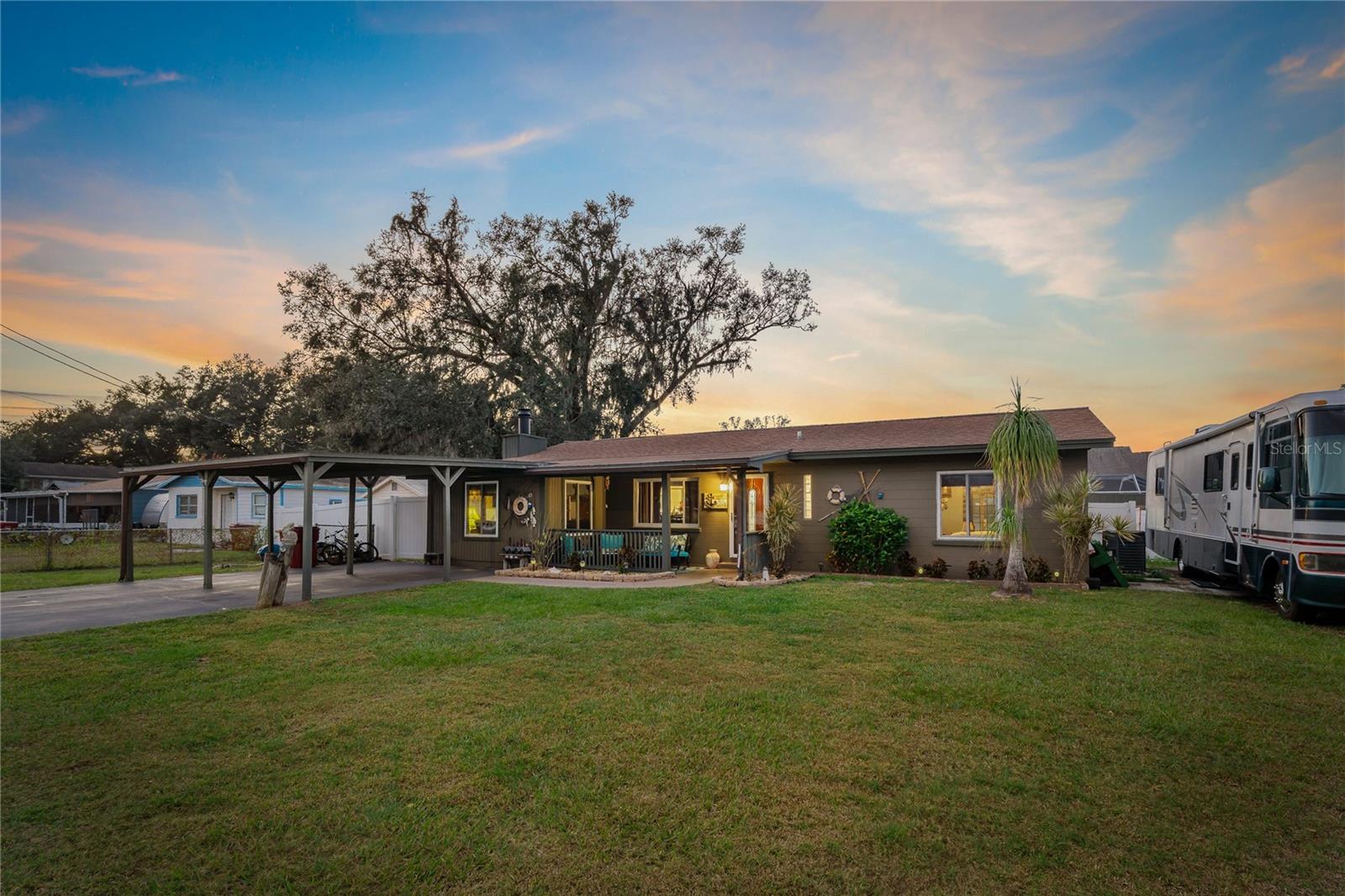 Front Yard at Twilight