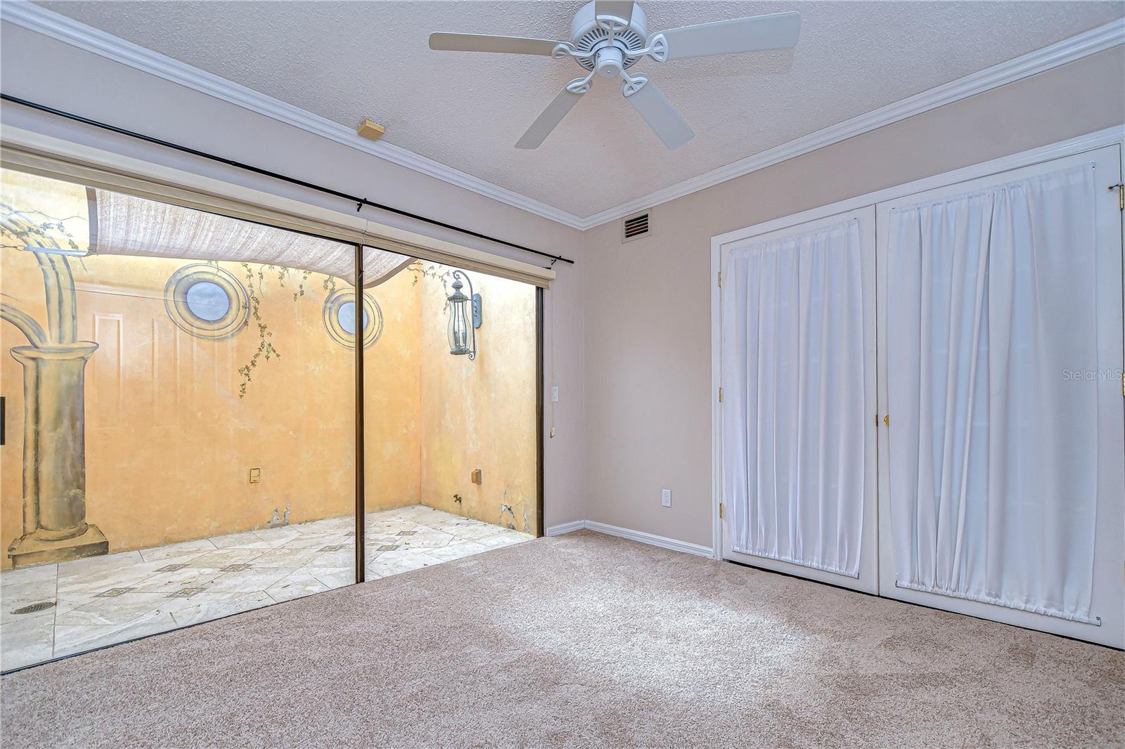 First Floor Bedroom w/Courtyard