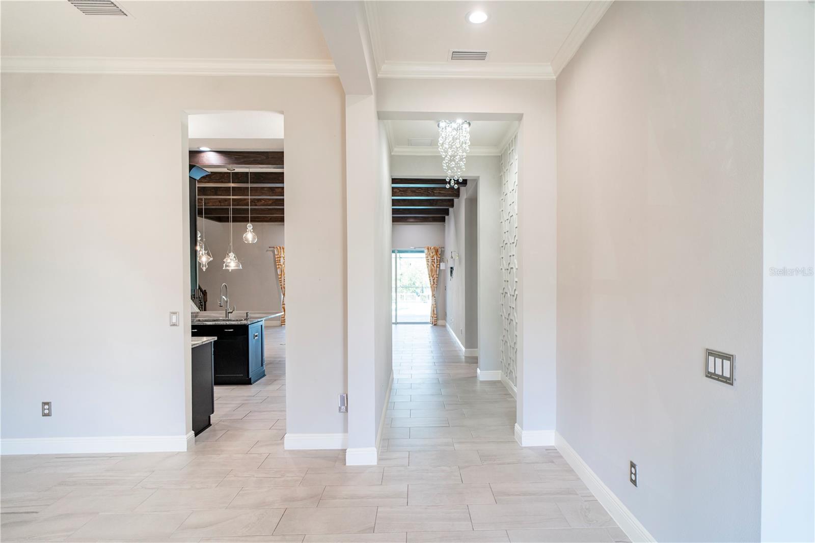 Hallway from entryway