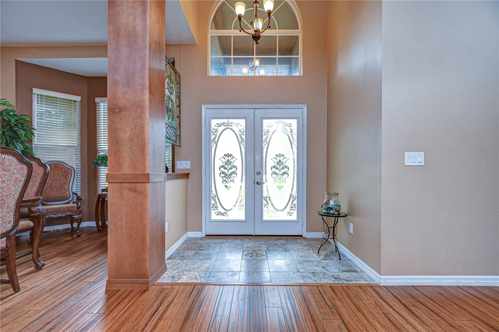 inside front foyer