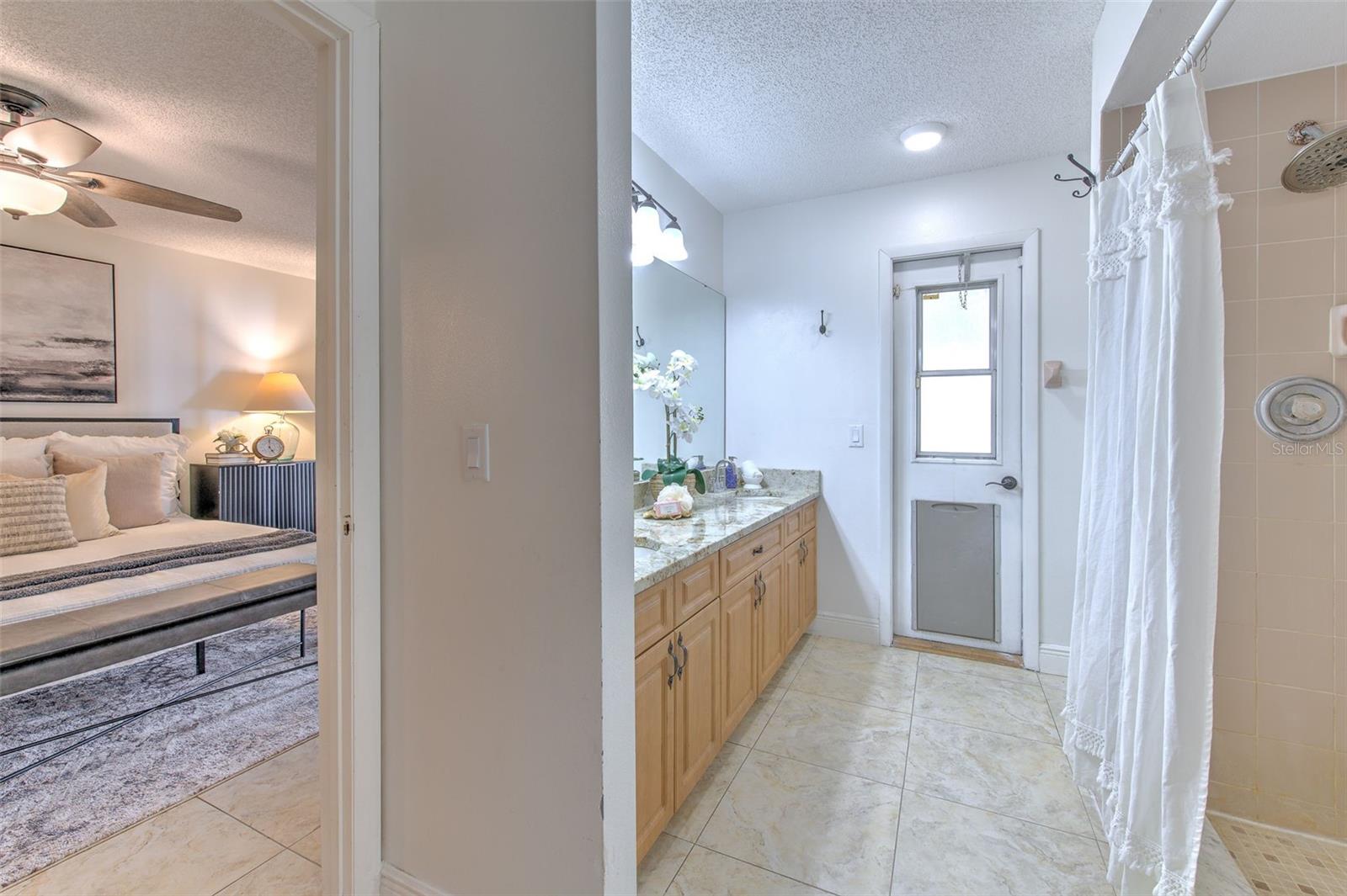 Primary Bathroom with walk-in shower