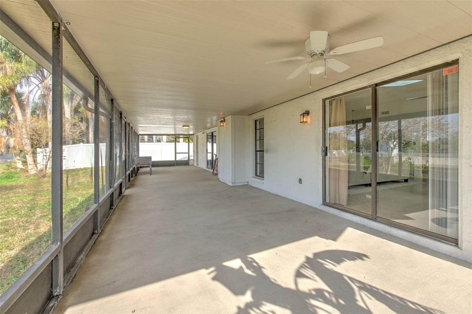 Large Screened Patio