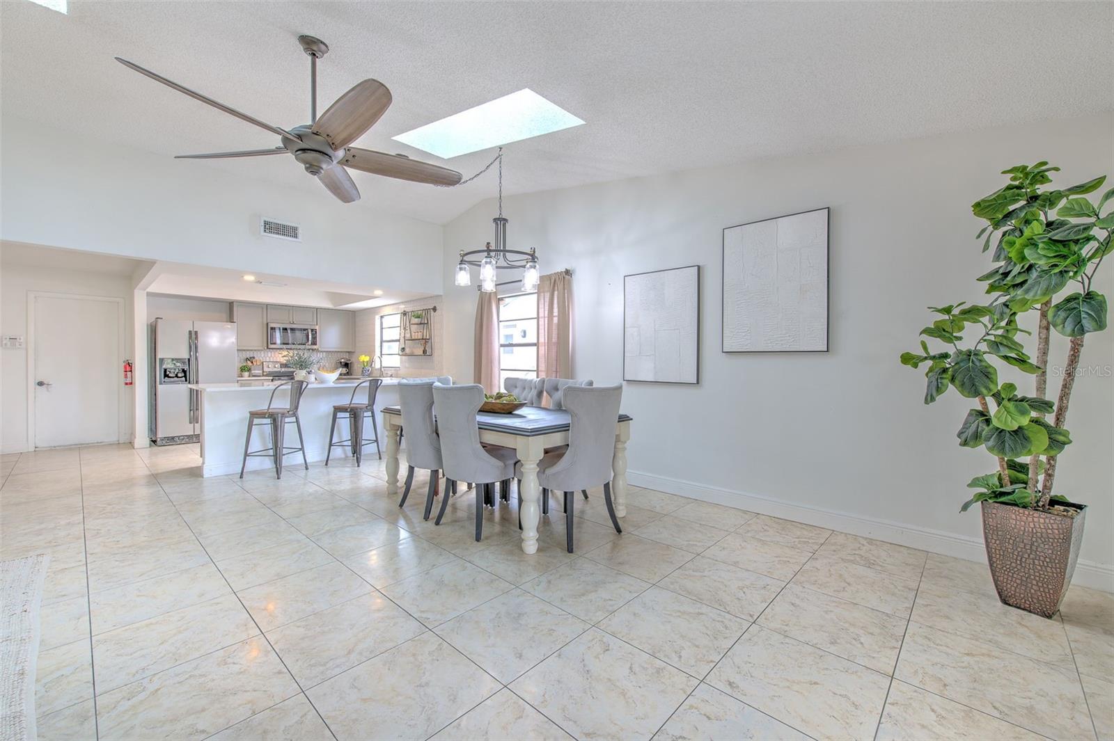 Dining Room easily accessible to the Kitchen