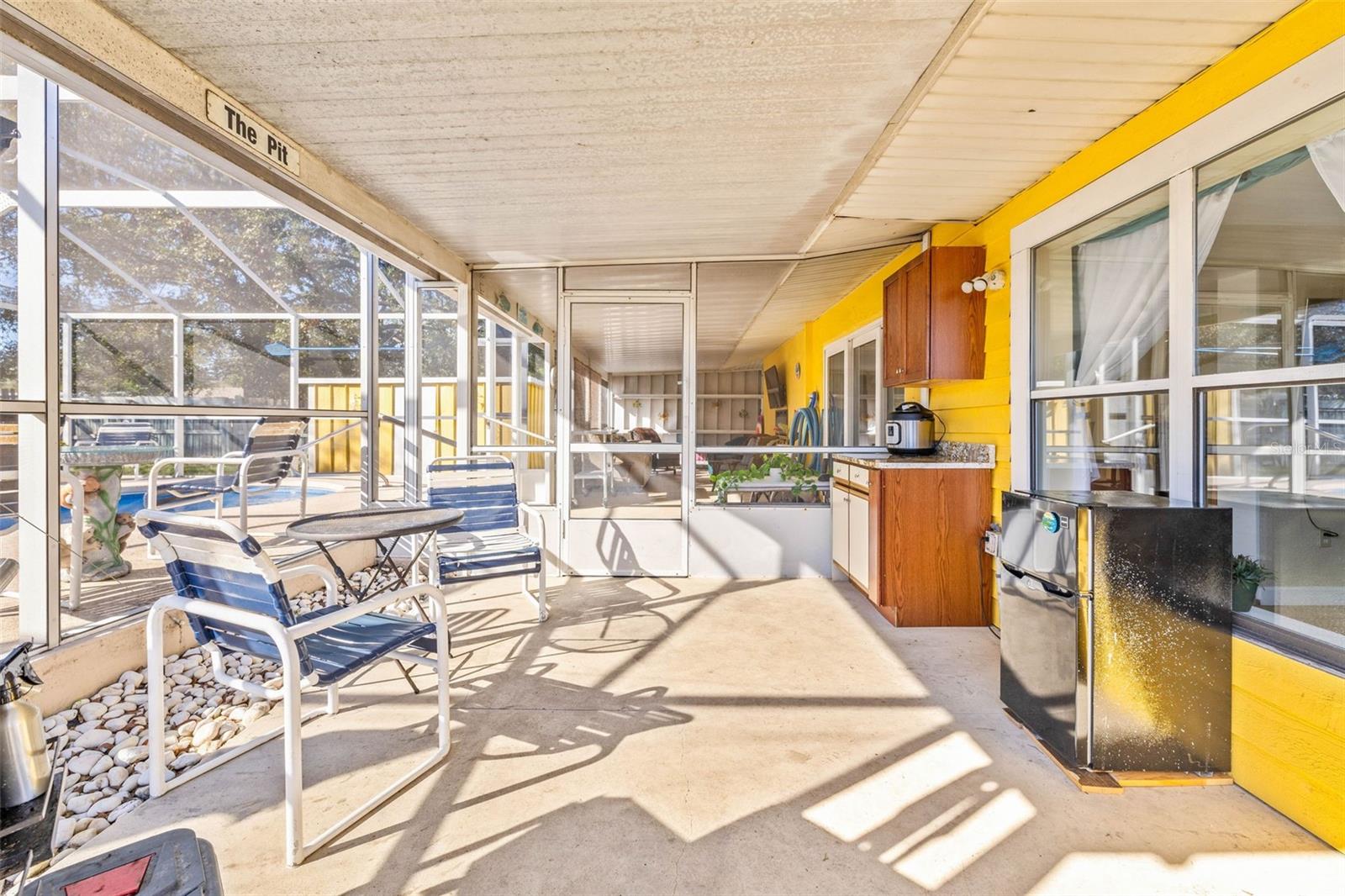 Additional Screened In Rear Porch