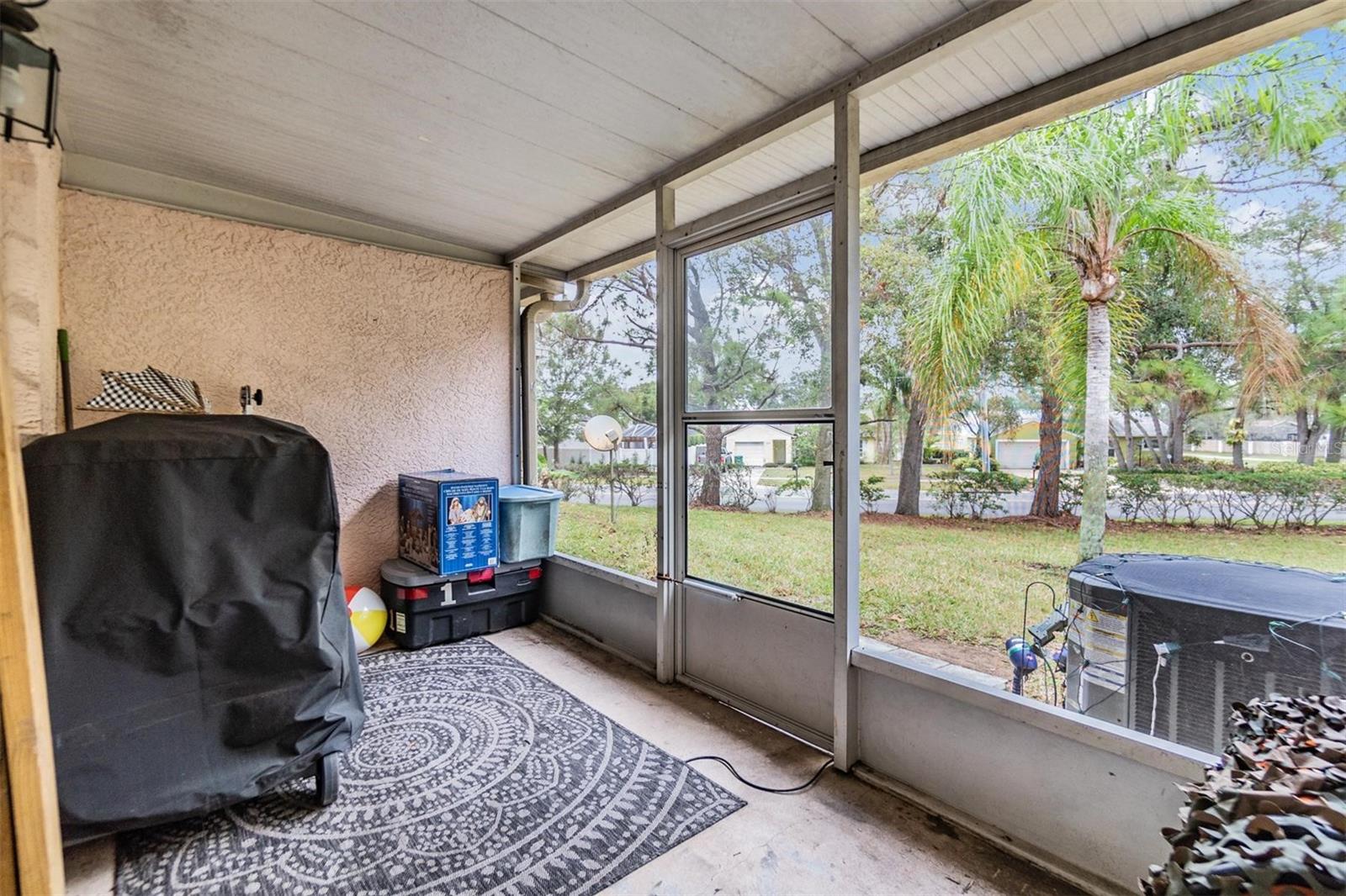 Screened porch