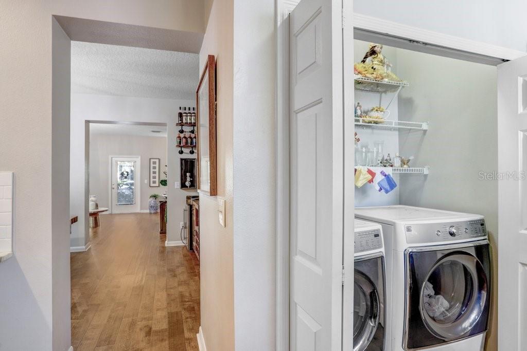 Laundry Closet on 1st Floor