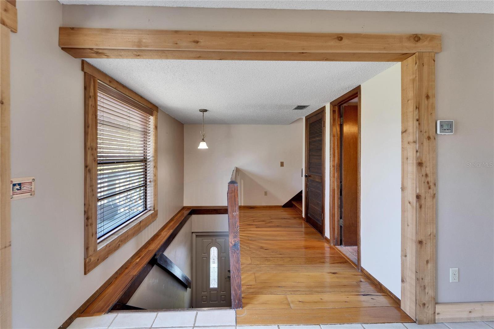 Stairs to front door