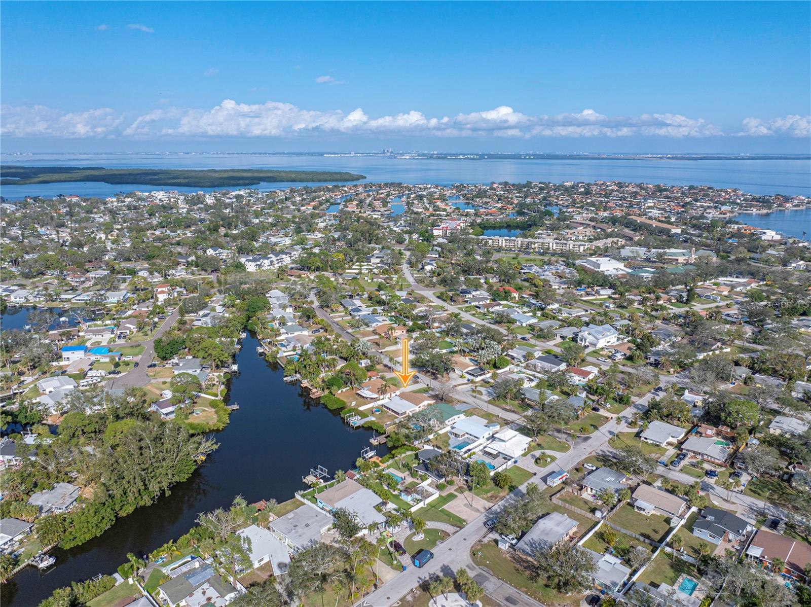 Tampa Bay and Weedon Island in the Background