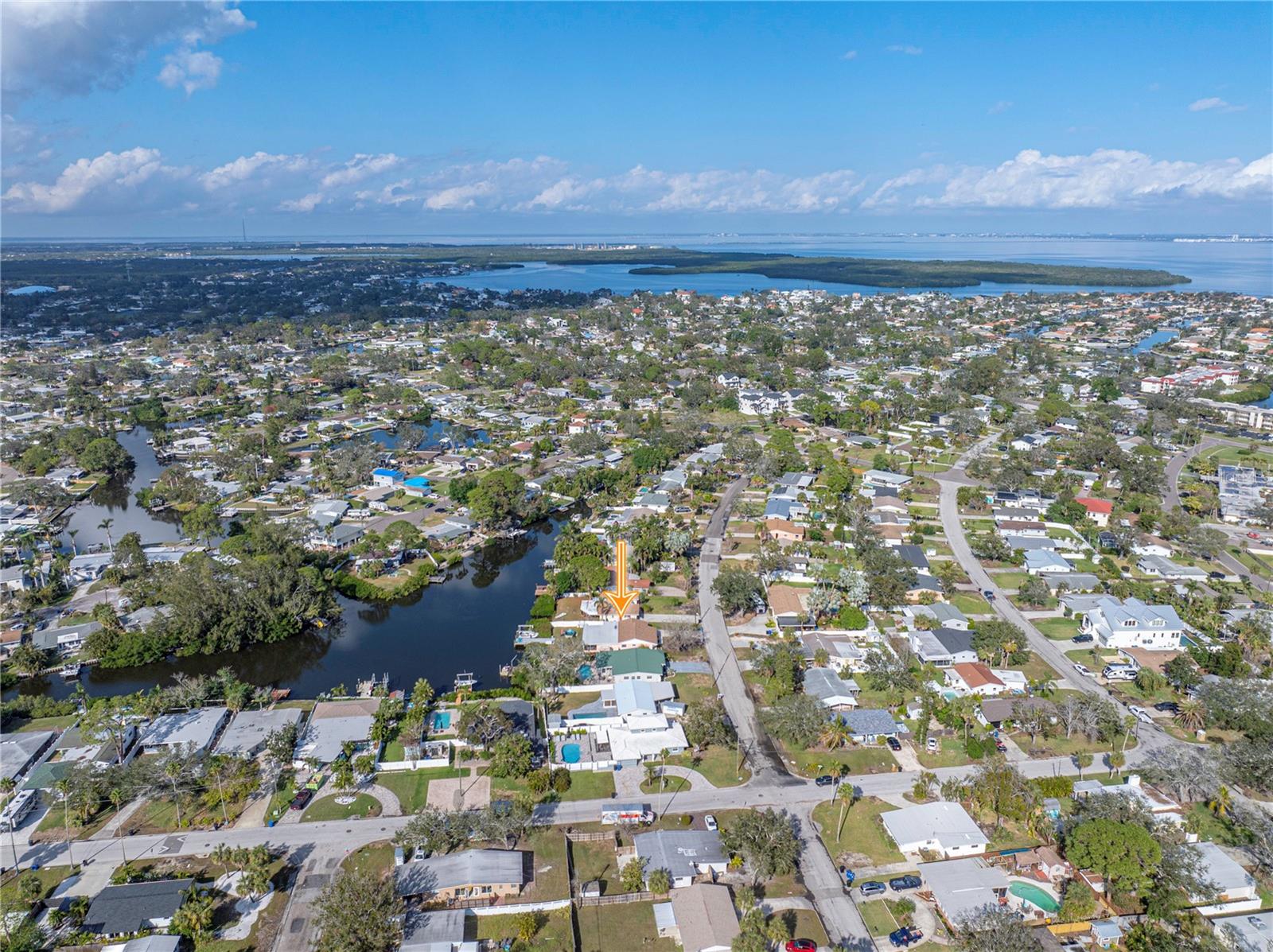 Tampa Bay and Weedon Island in the Background