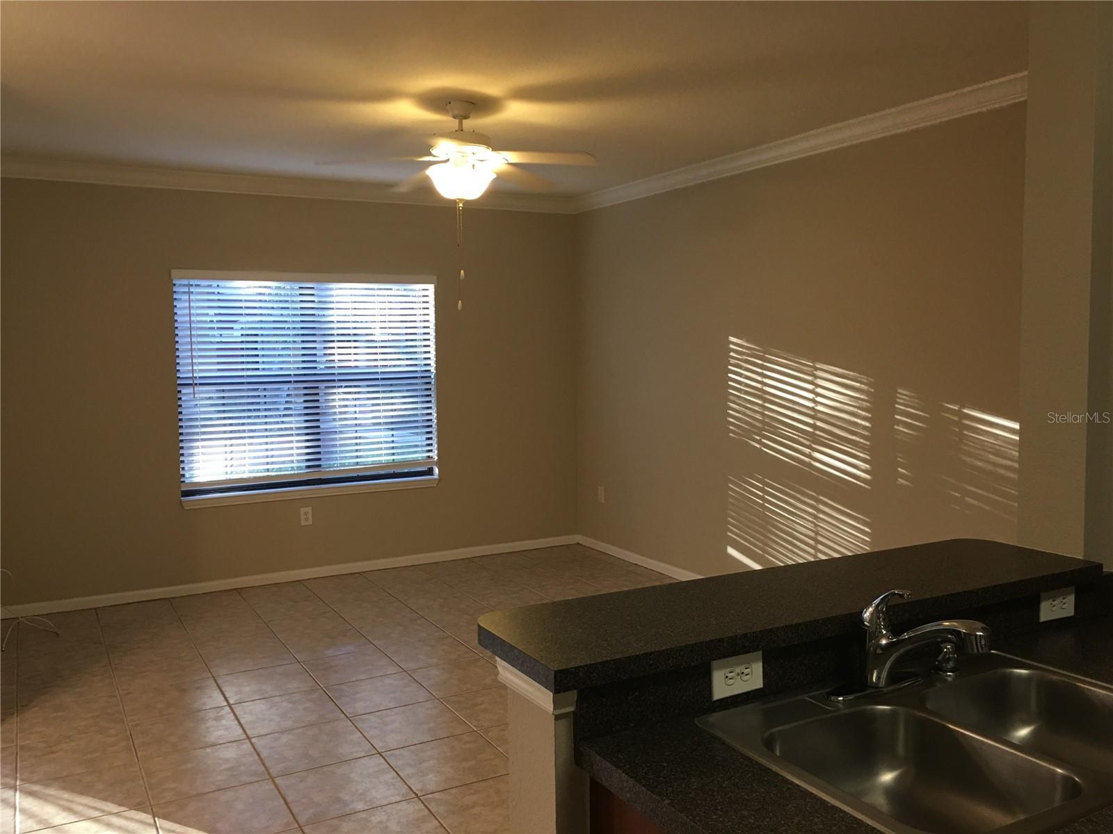 View of Living room from Kitchen