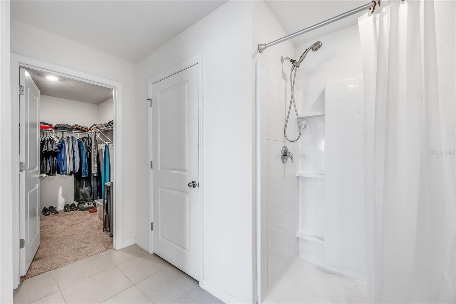 There is a 9'x7' walk-in closet plus another built-in closet!