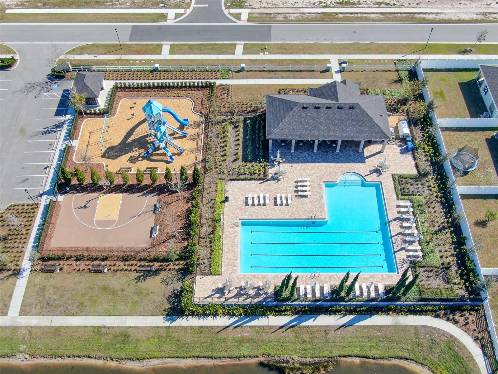 Take a dip in the refreshing pool, enjoy a game of basketball on the half-court, or let the kids explore the tot lot.