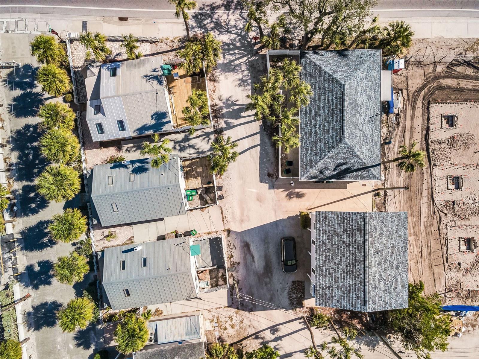 Aerial View of 820 Gulf Blvd, Indian Rocks Beach, FL