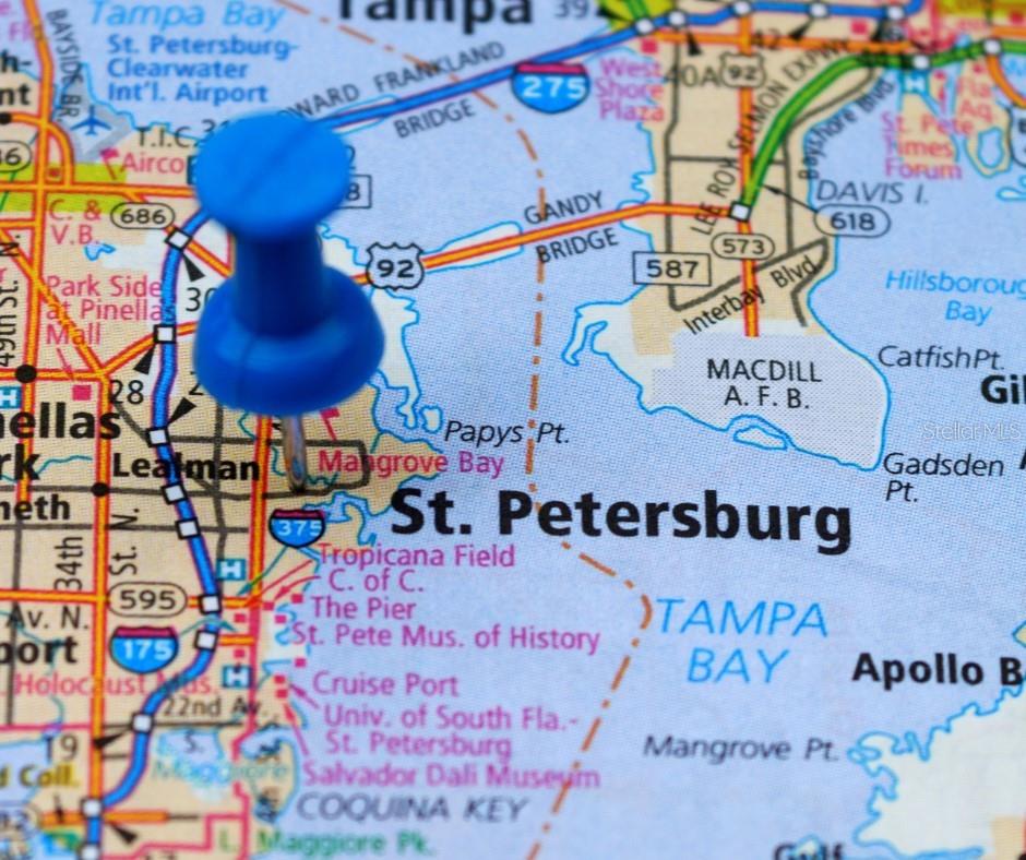 Map of Tampa/St. Pete