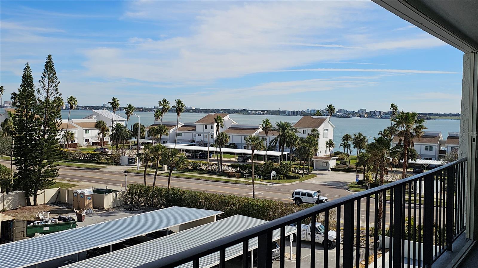 Intercoastal view to the right (Sunrise).MASTER and BED 2 have Gulf and Intercoastal views. SAME VIEW From BED 2/