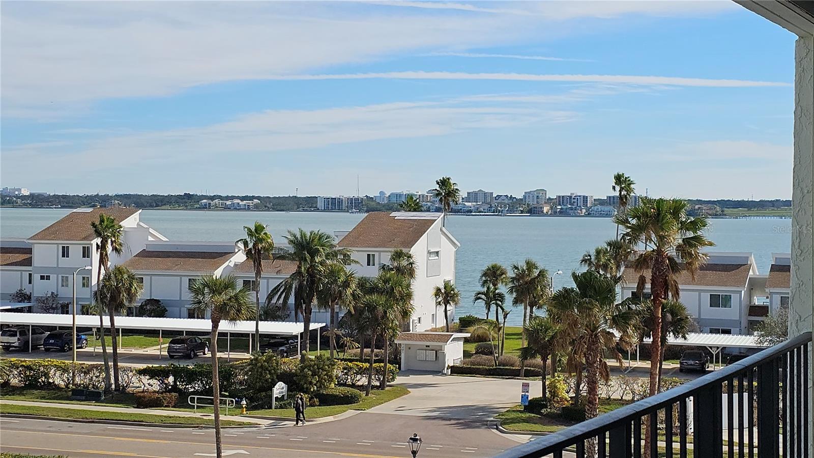 Intercoastal view to the right (sunrise)MASTER and BED 2 have Gulf and Intercoastal views.