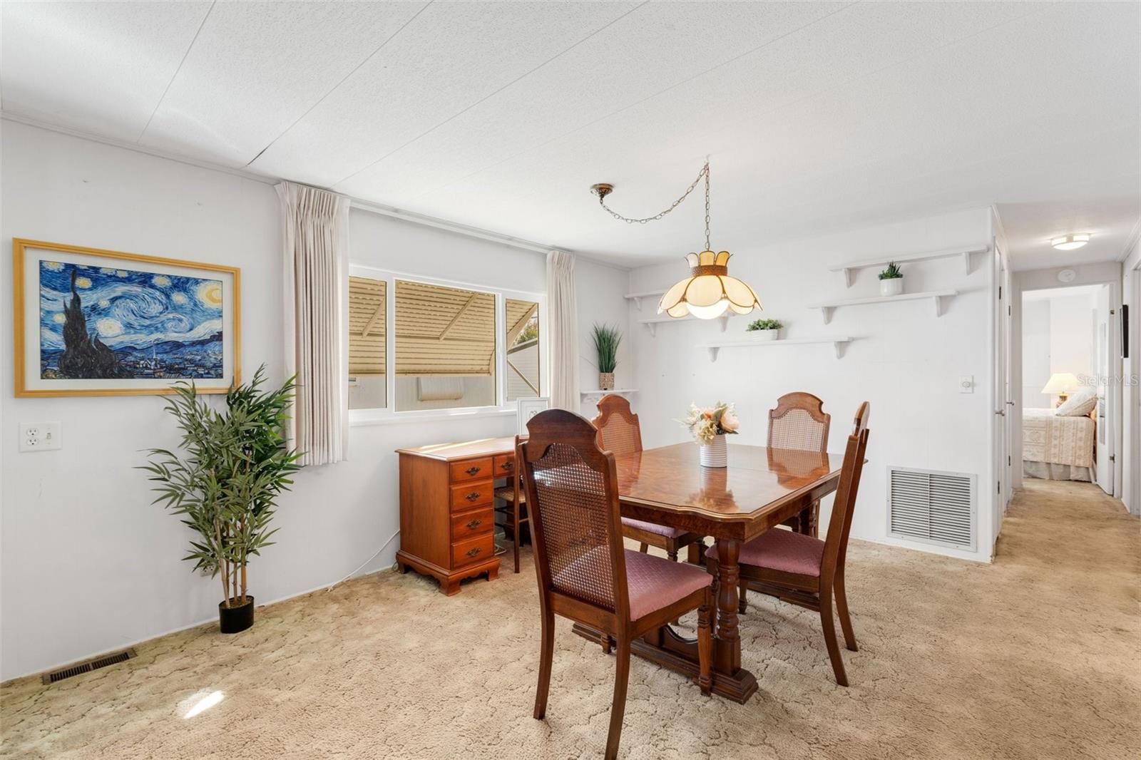 dining room area