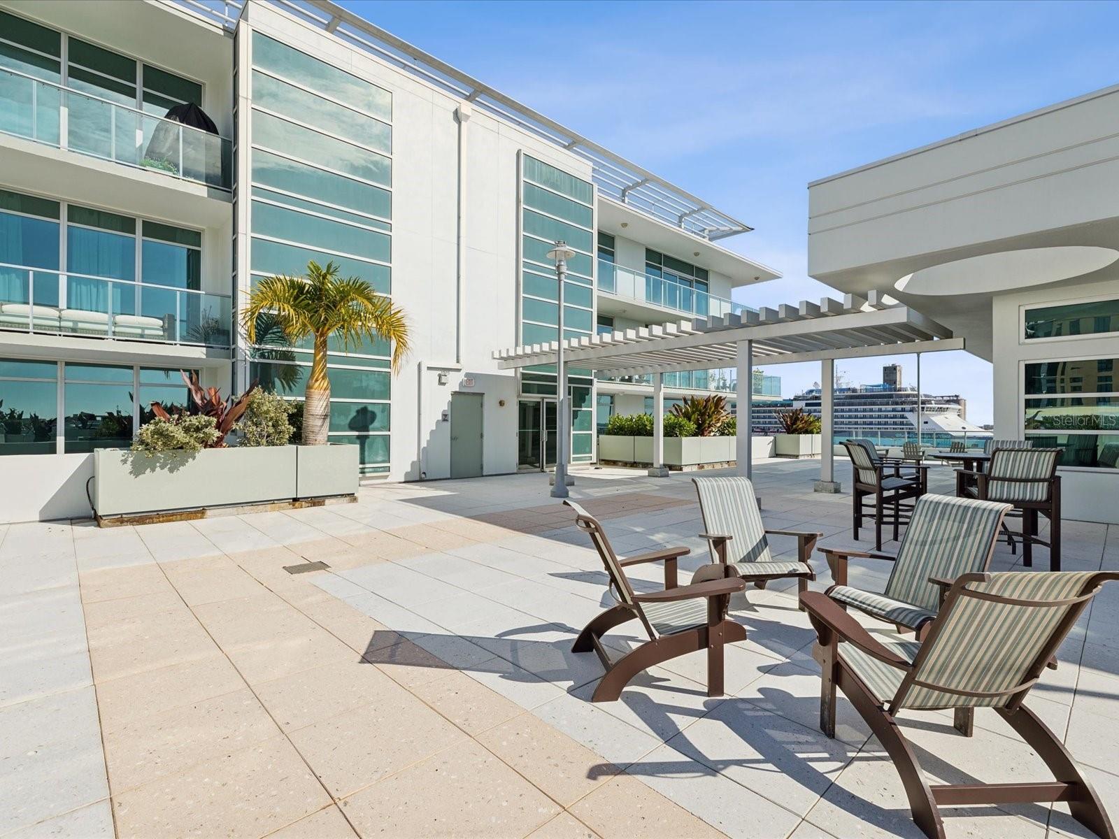 Community Deck & Pergola