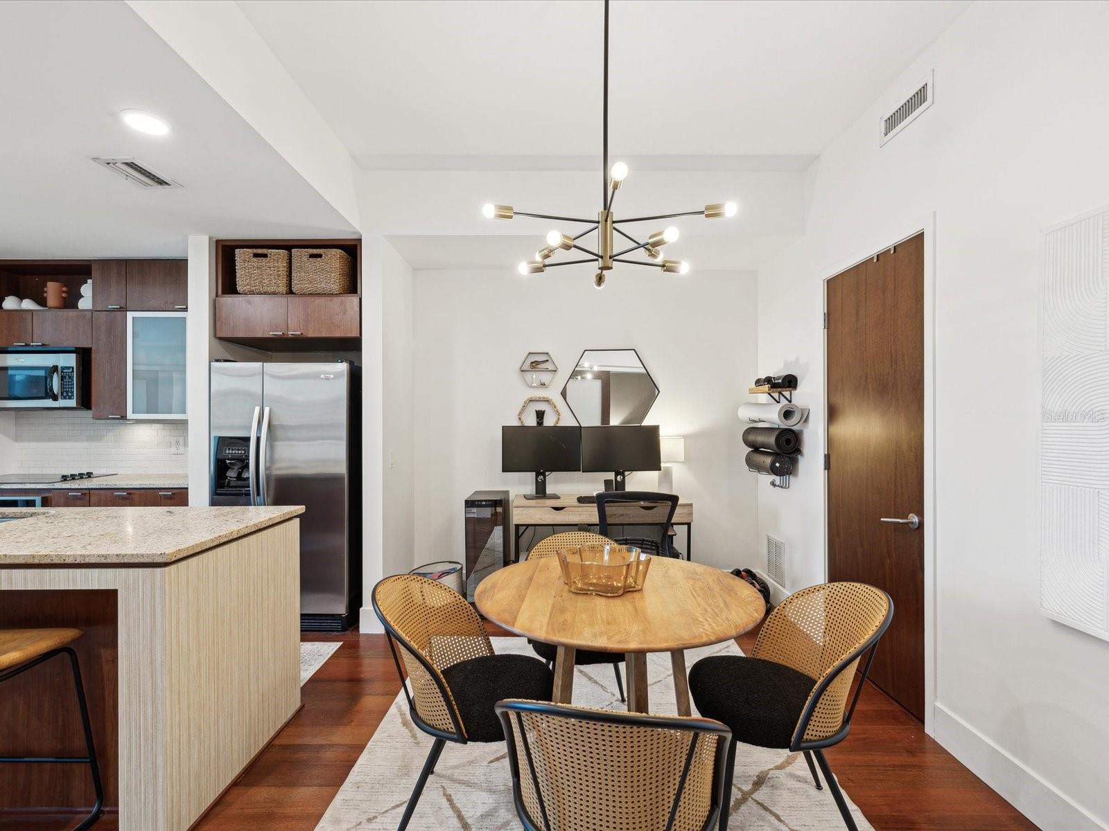 Dining Area adjacent to Kitchen