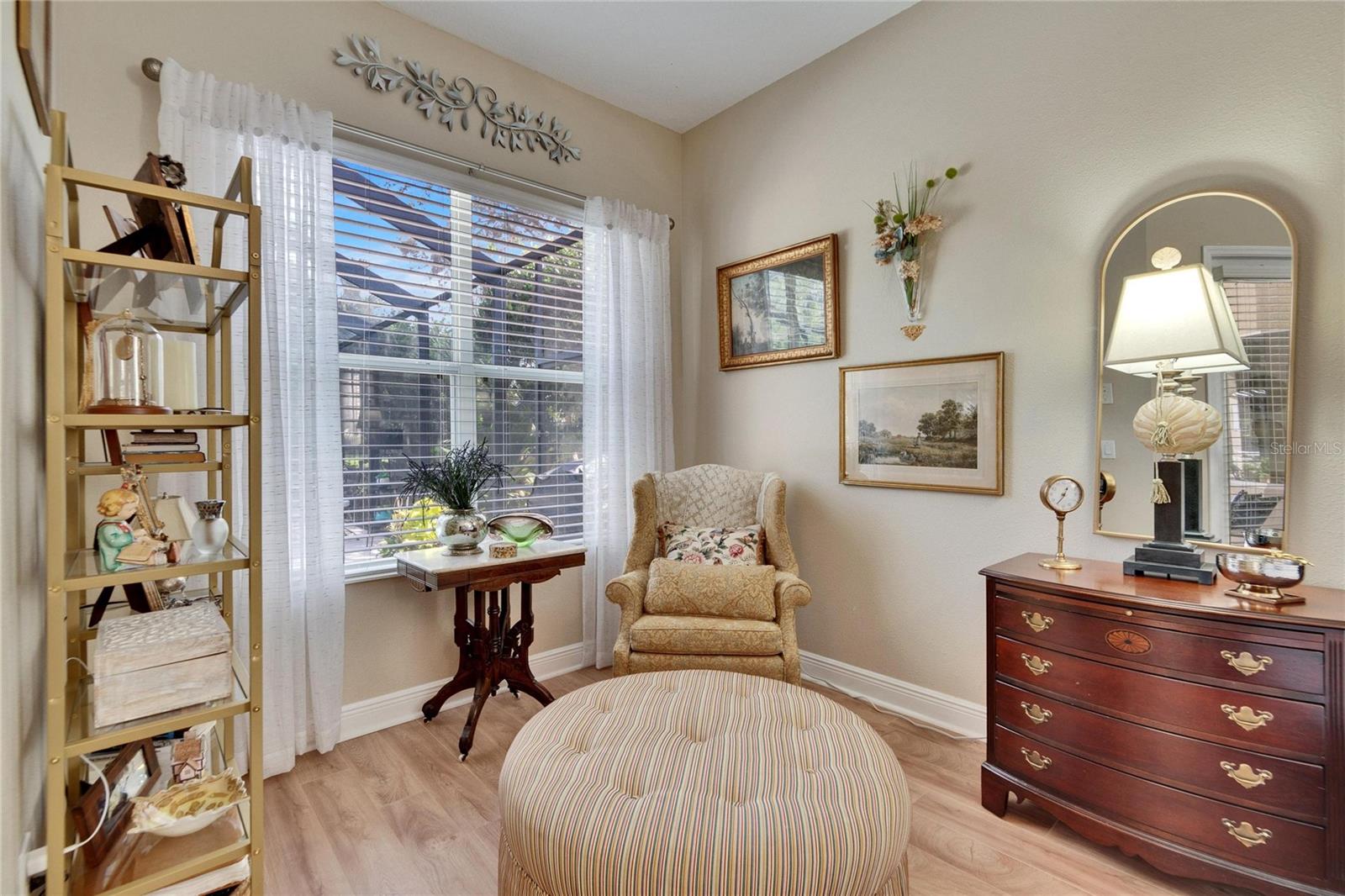 Sitting area in Master Bedroom